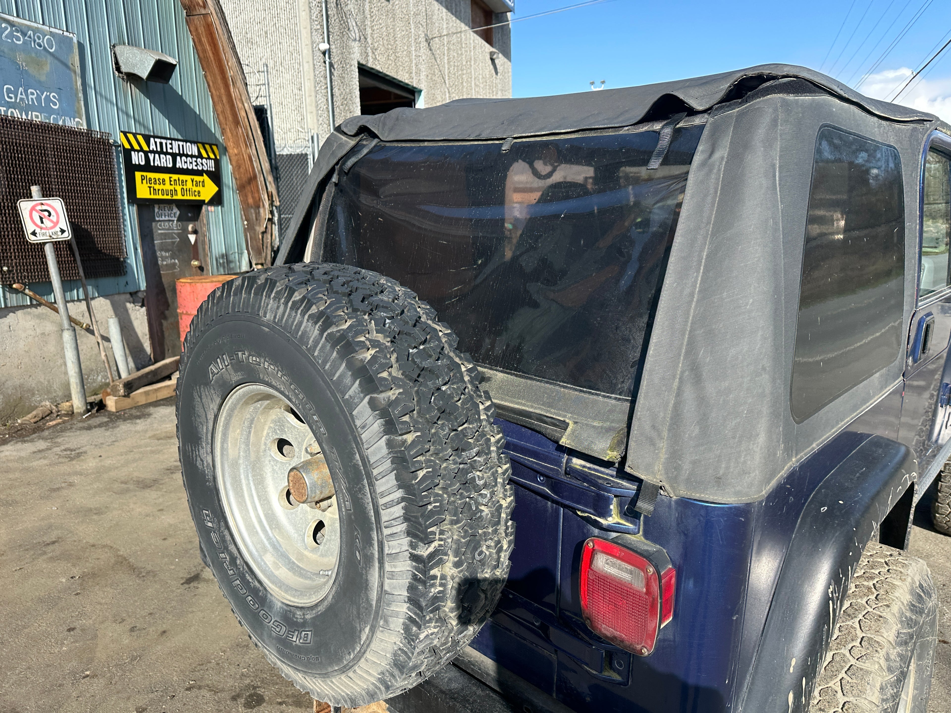 1997 Jeep Wrangler TJ 4.0 – J2519