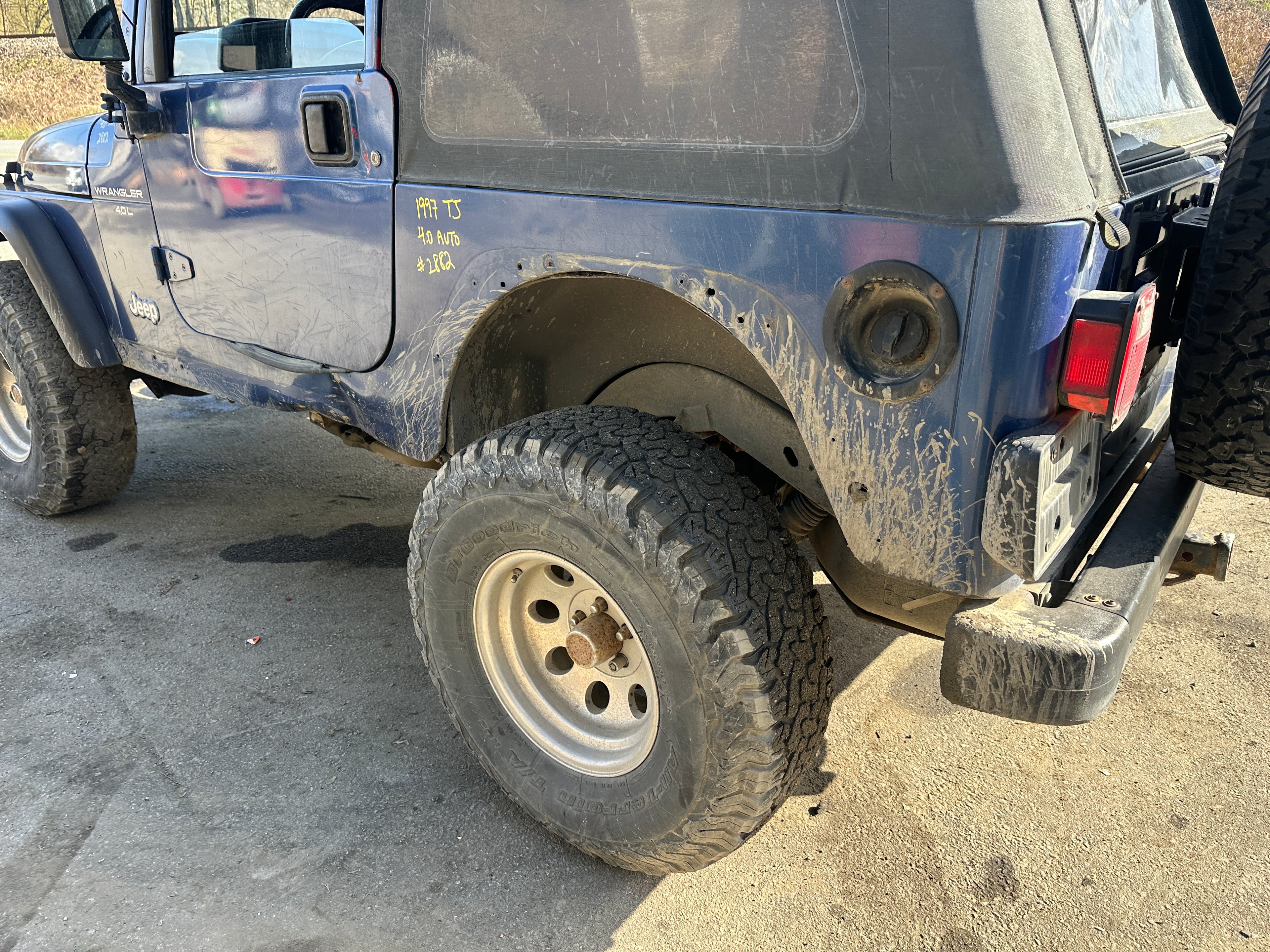 1997 Jeep Wrangler TJ 4.0 – J2519