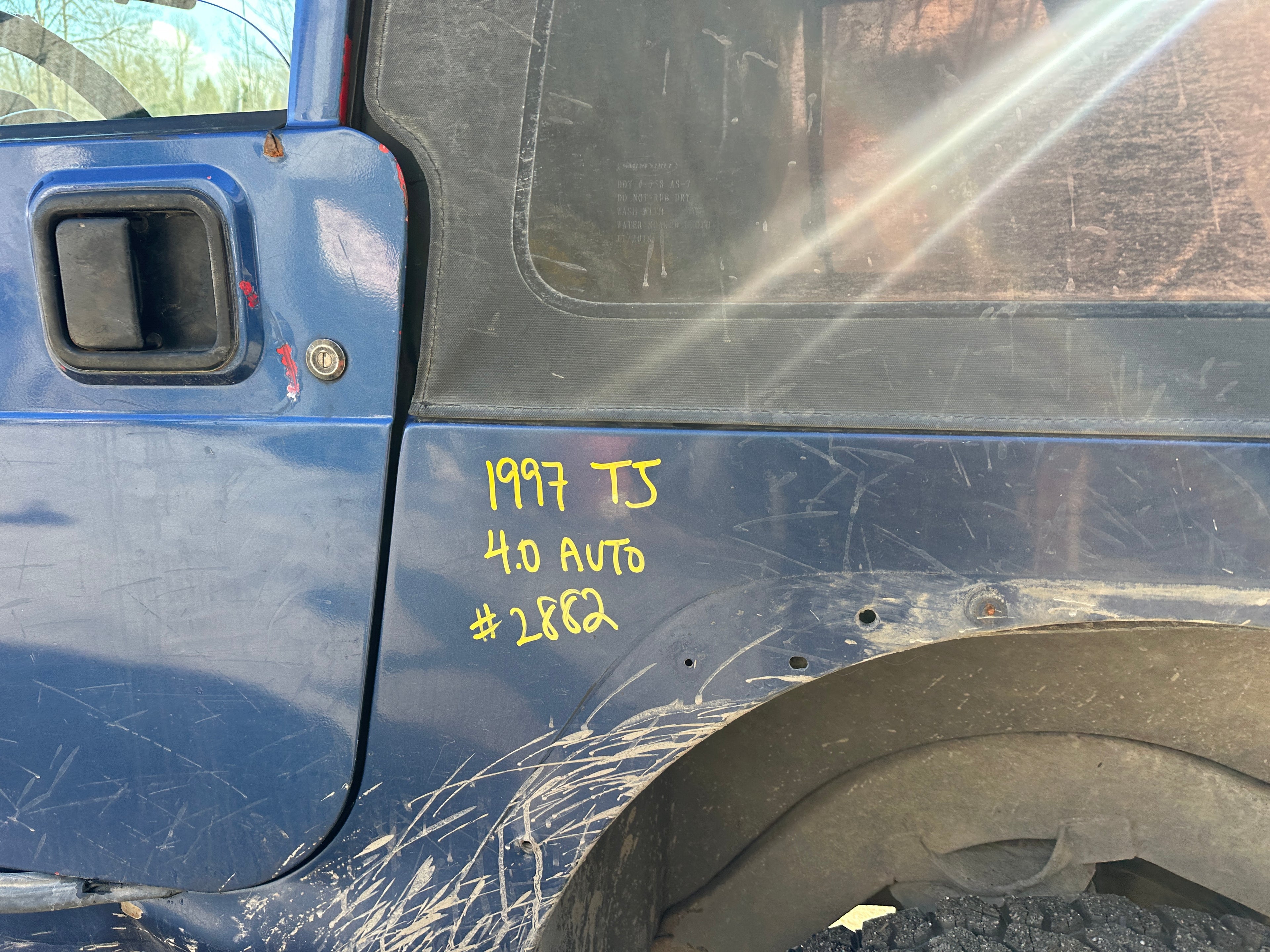 1997 Jeep Wrangler TJ 4.0 – J2519