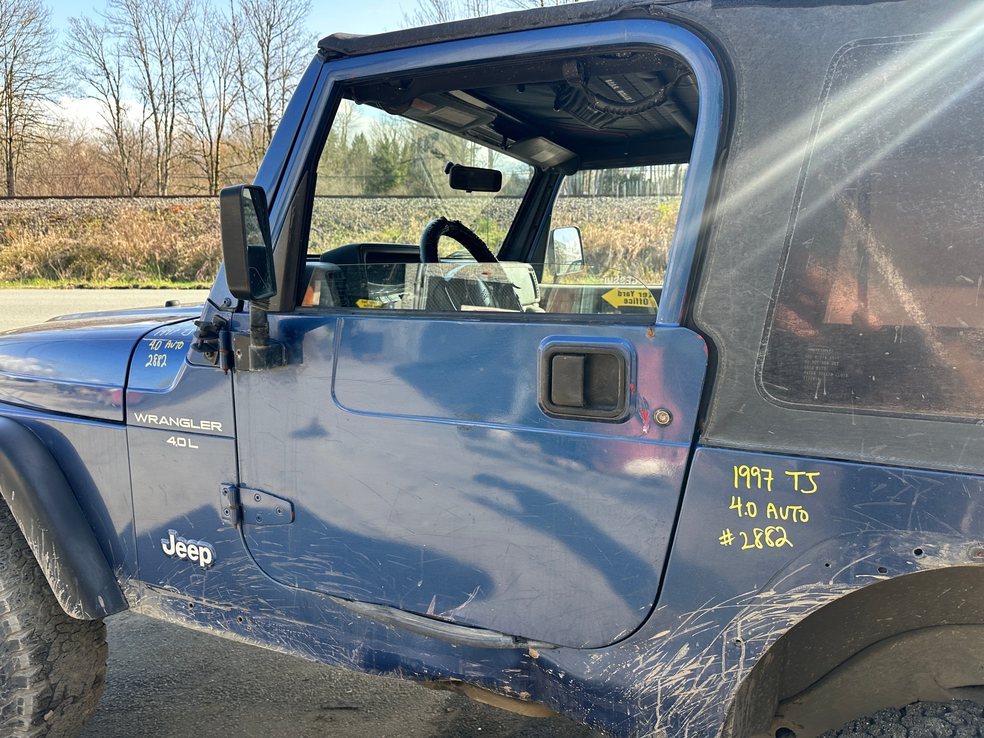 1997 Jeep Wrangler TJ 4.0 – J2519