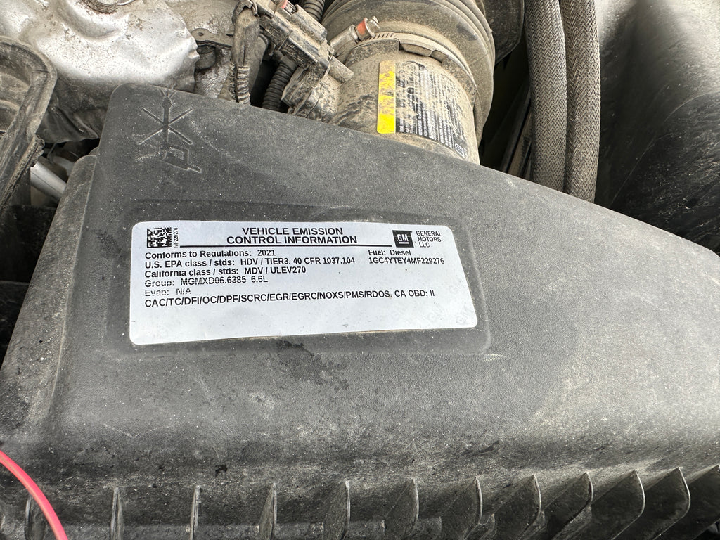 2021 Chevrolet Silverado K3500 LT 6.6 L5P Duramax – C2541