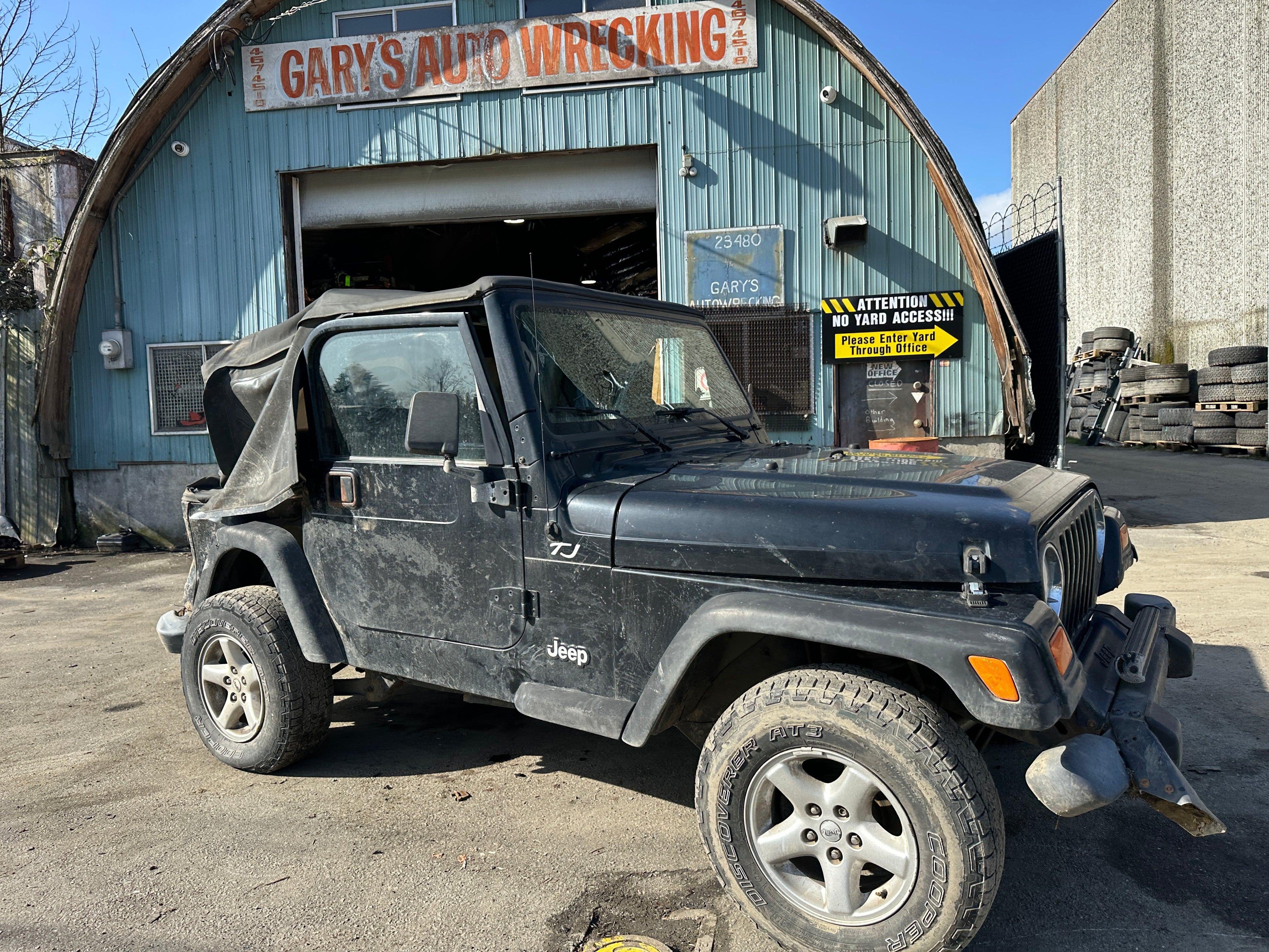 2001 Jeep Wrangler TJ 2.5 – J2517