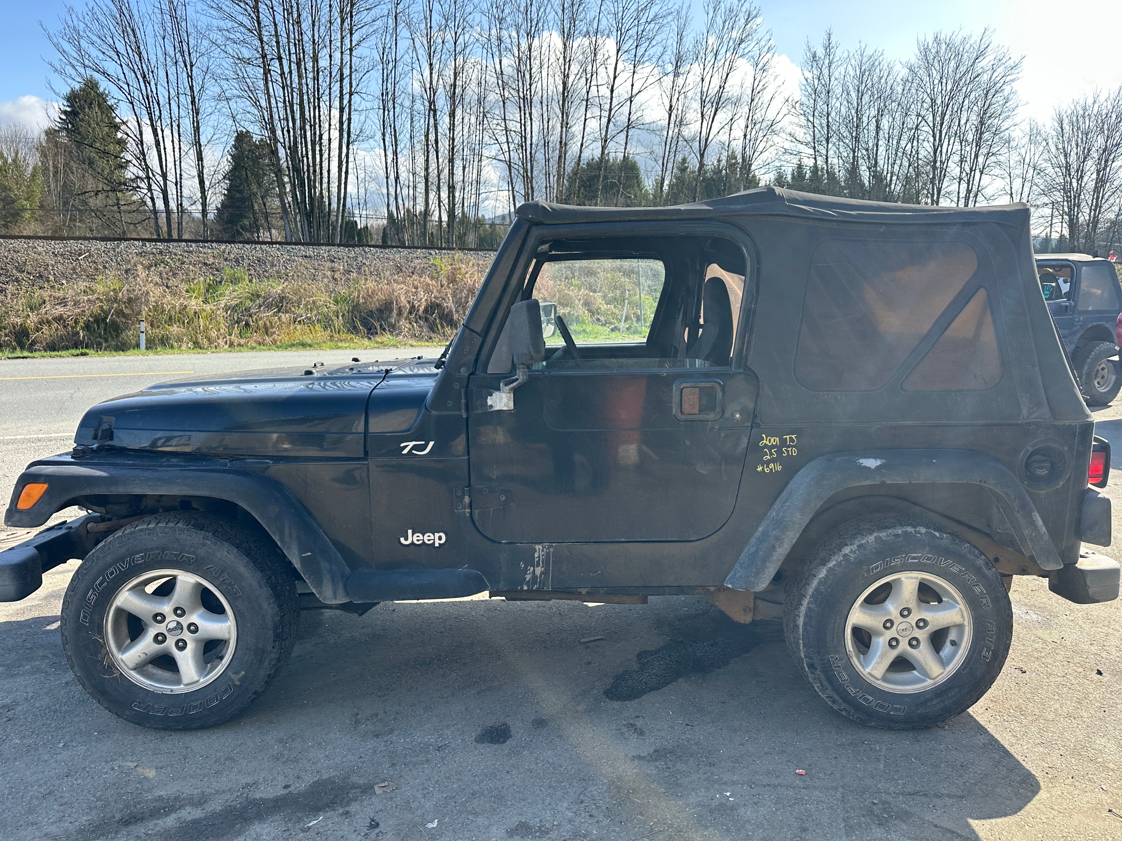 2001 Jeep Wrangler TJ 2.5 – J2517