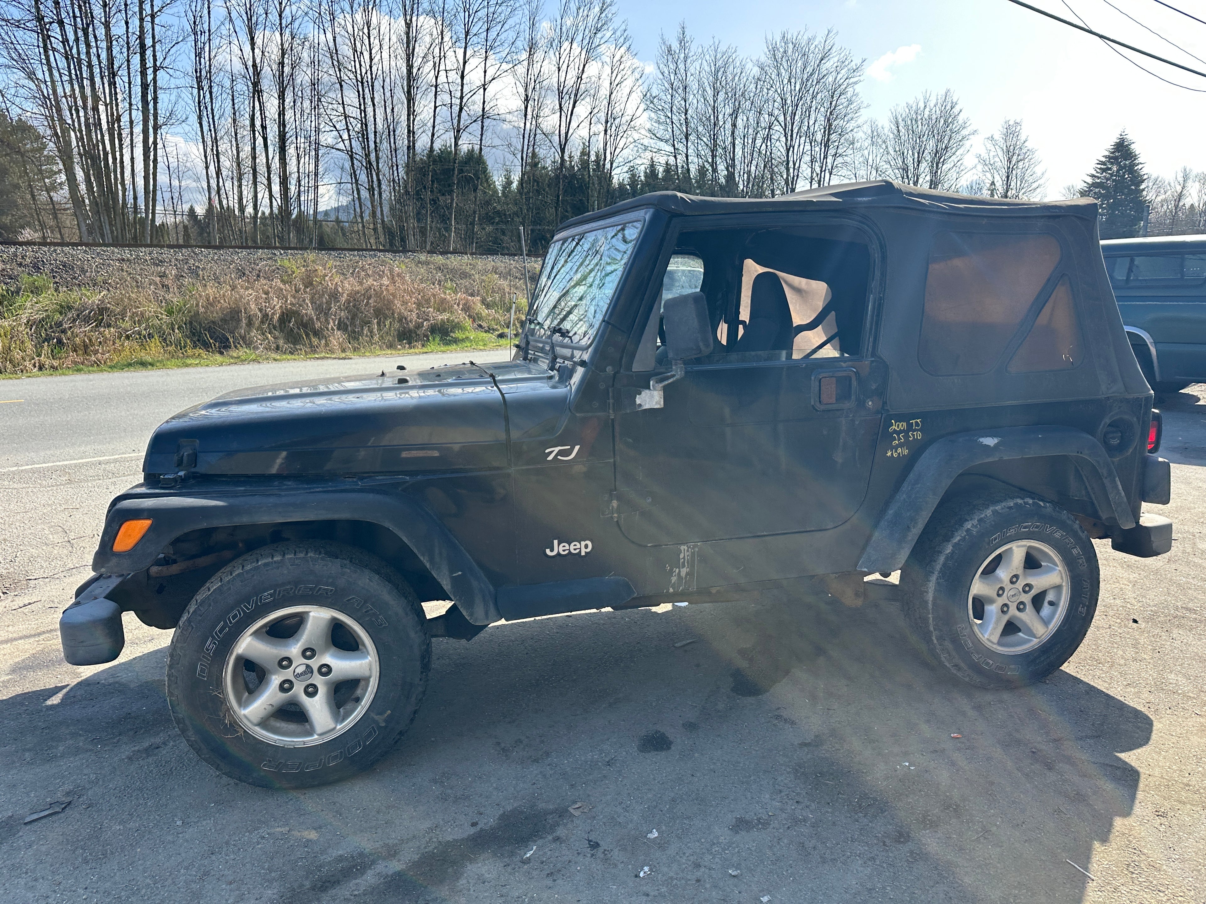 2001 Jeep Wrangler TJ 2.5 – J2517