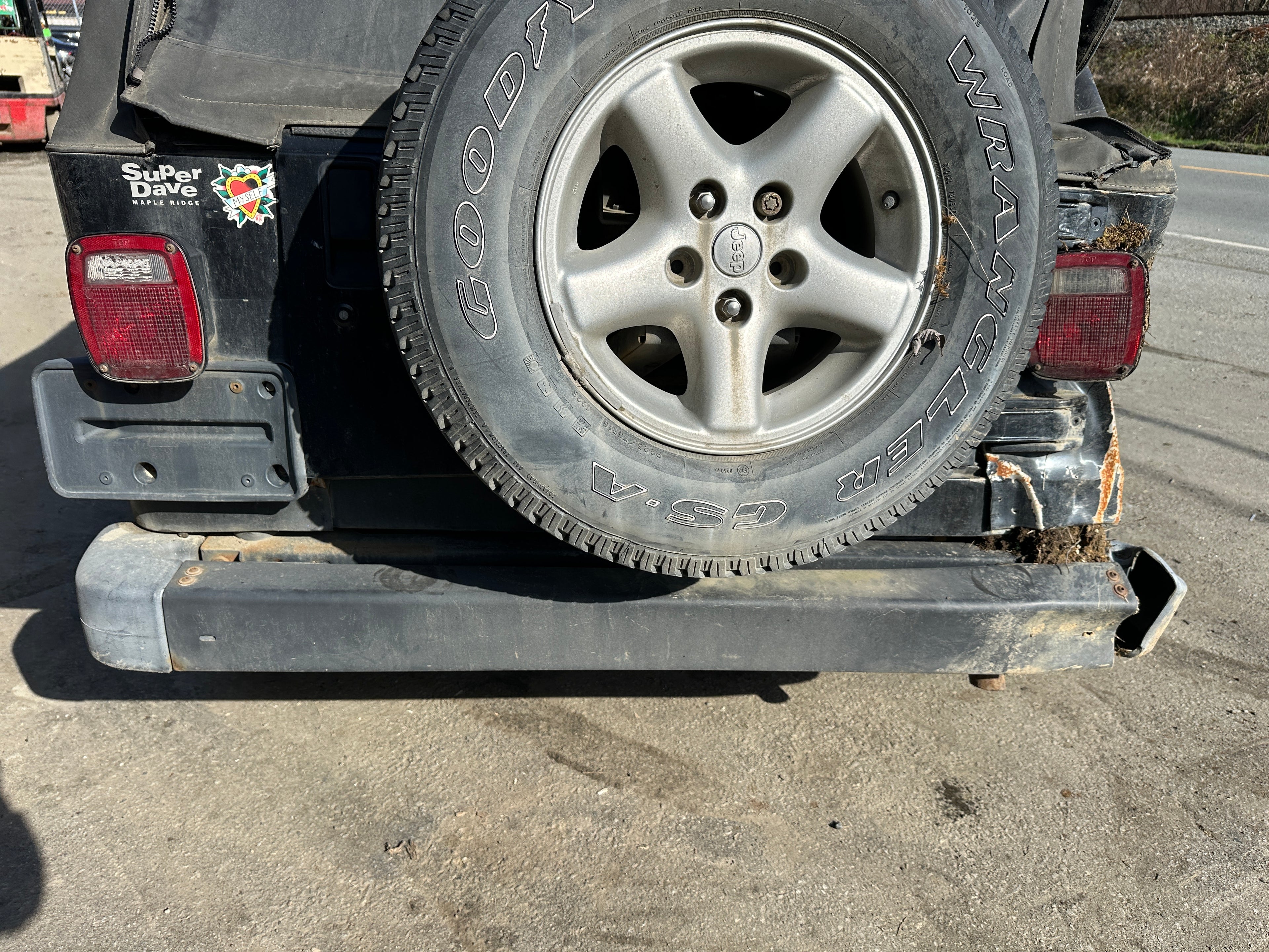 2001 Jeep Wrangler TJ 2.5 – J2517