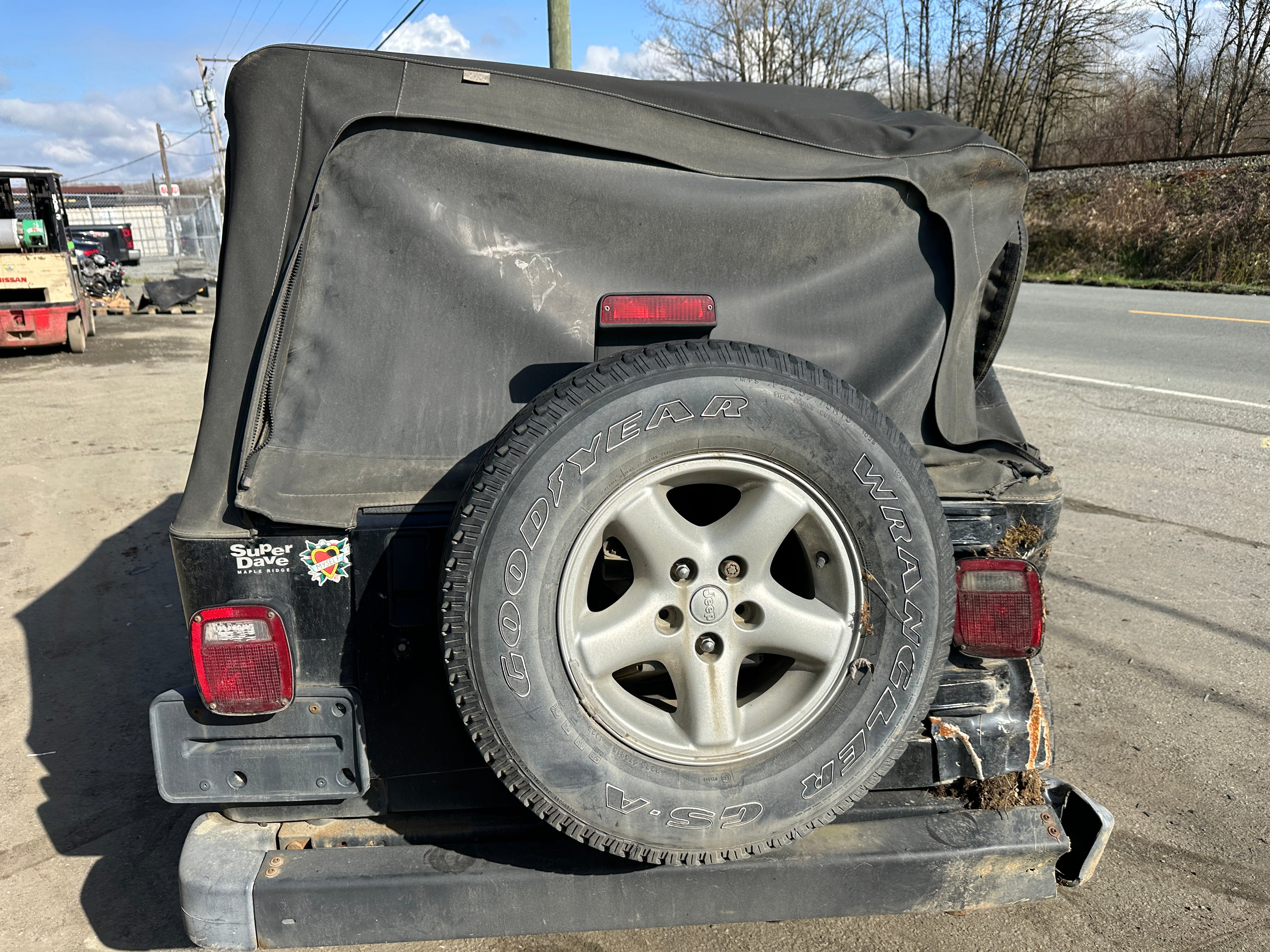 2001 Jeep Wrangler TJ 2.5 – J2517