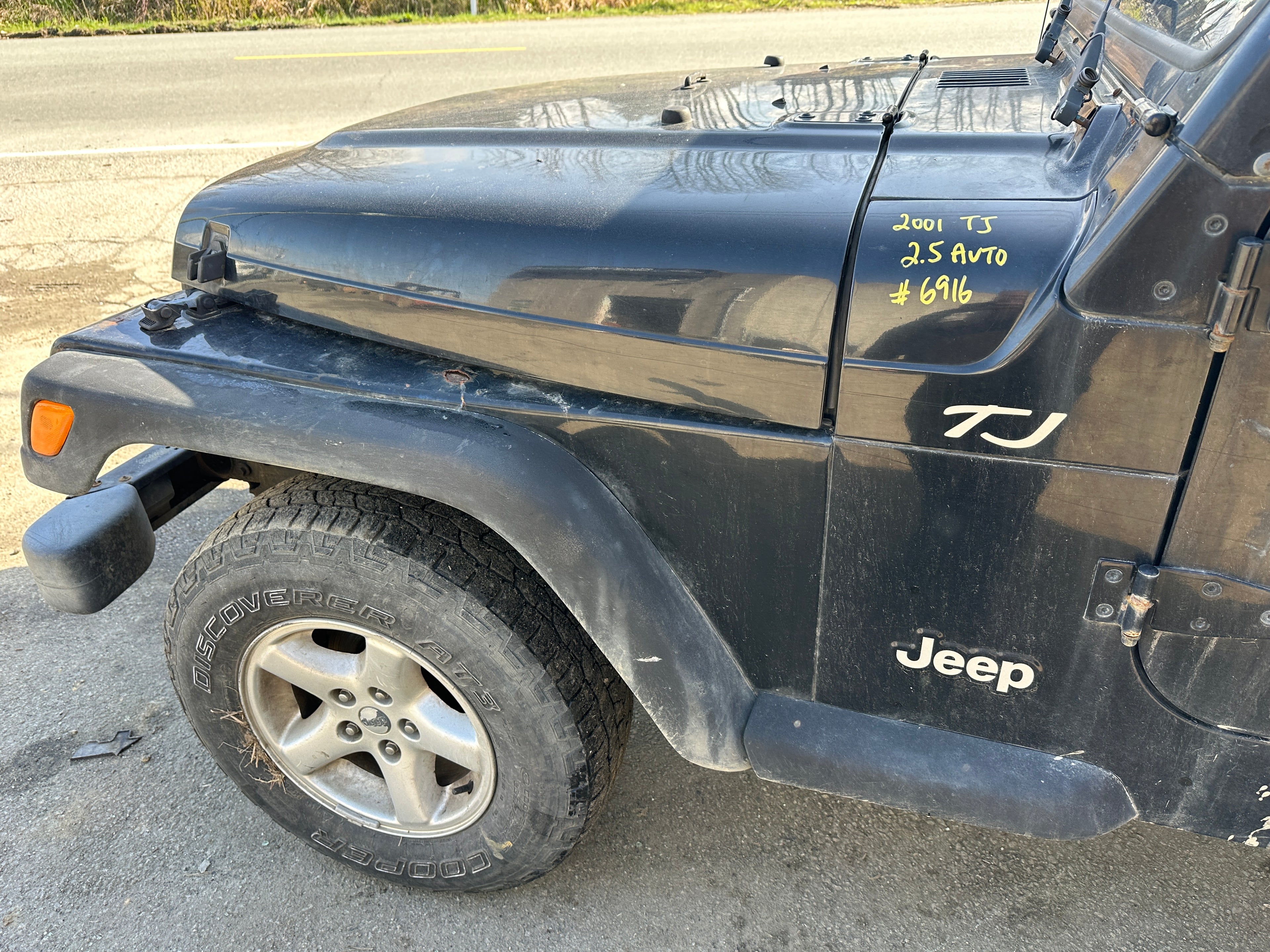 2001 Jeep Wrangler TJ 2.5 – J2517