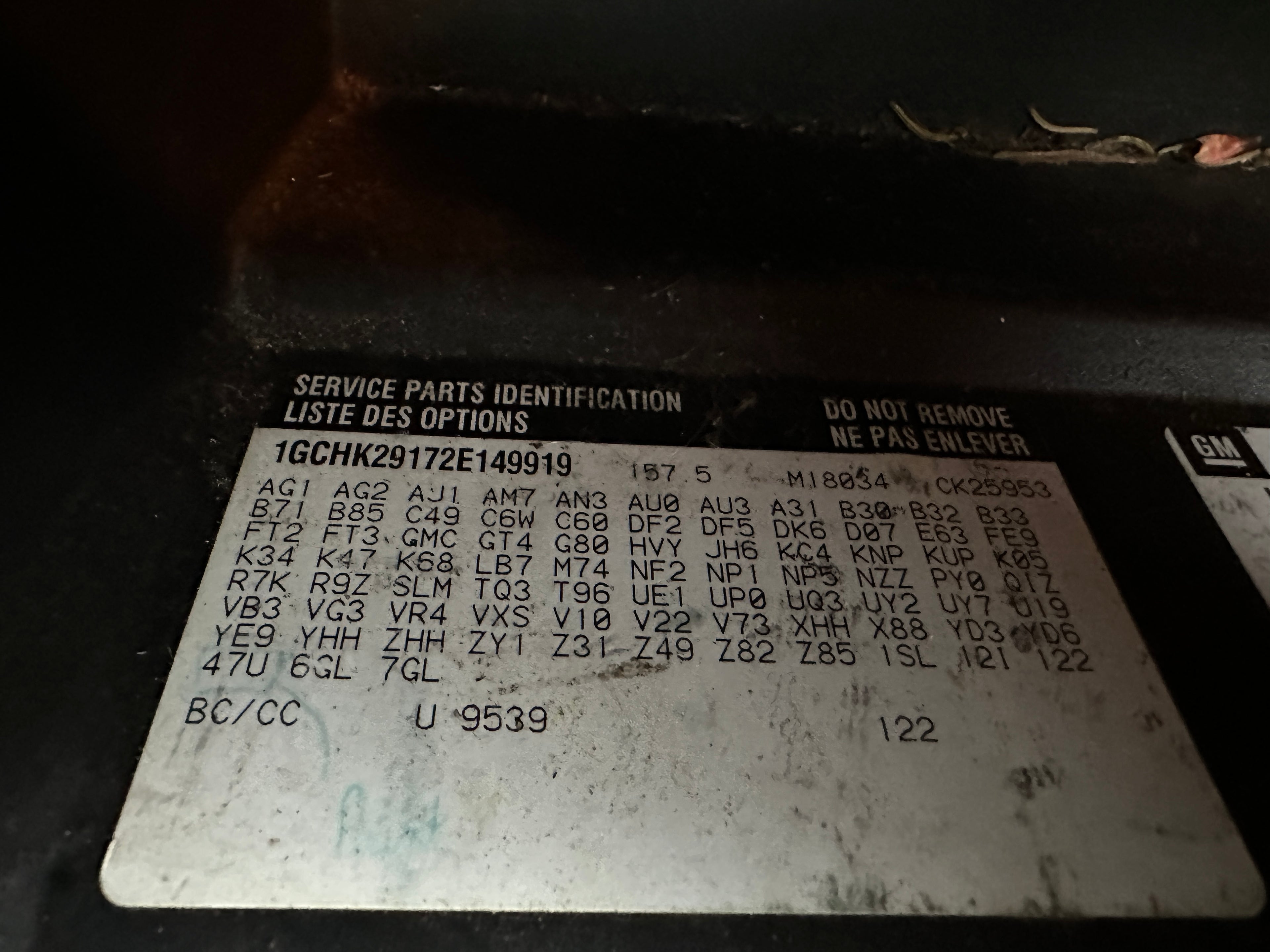 2002 Chevrolet Silverado K2500HD 6.6 LB7 Duramax – C2542