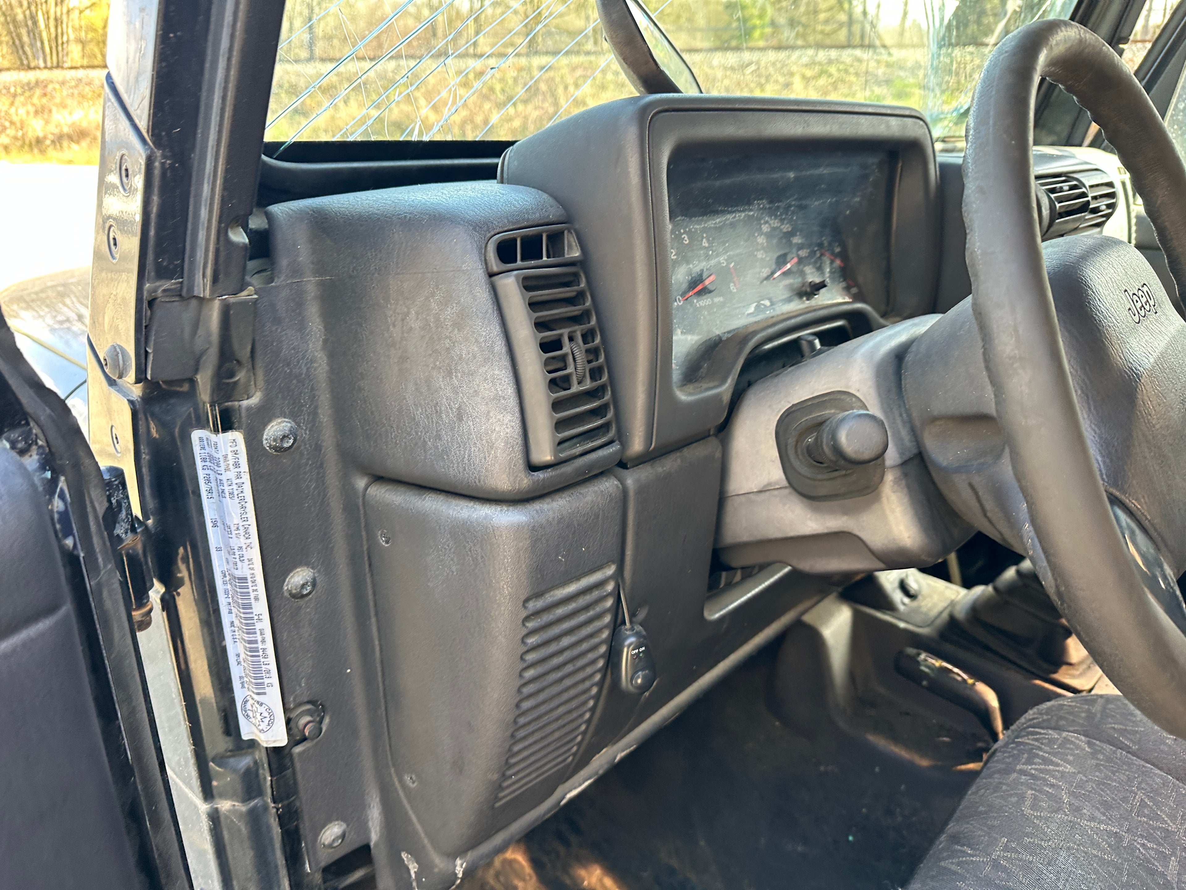 2001 Jeep Wrangler TJ 2.5 – J2517