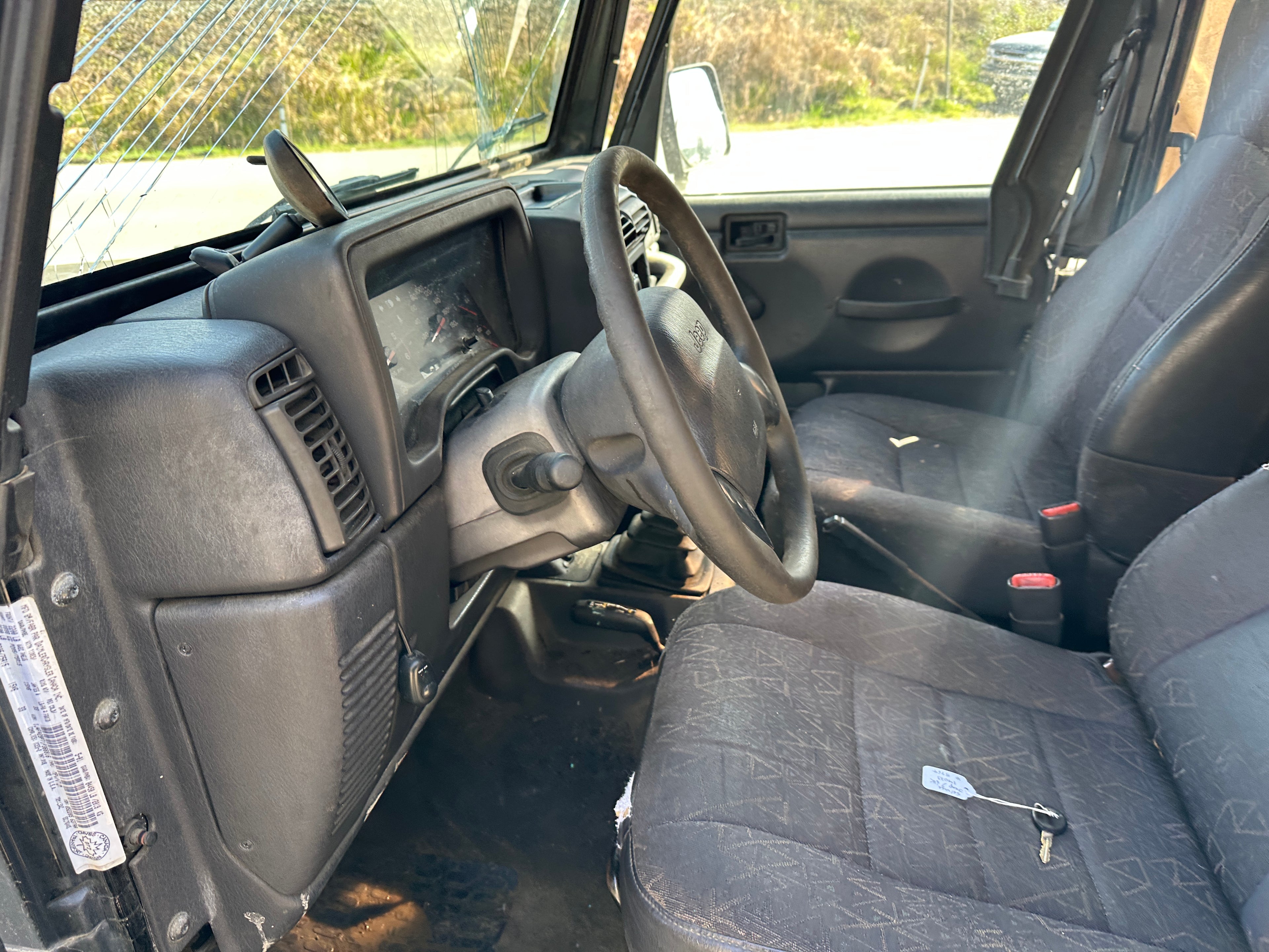 2001 Jeep Wrangler TJ 2.5 – J2517