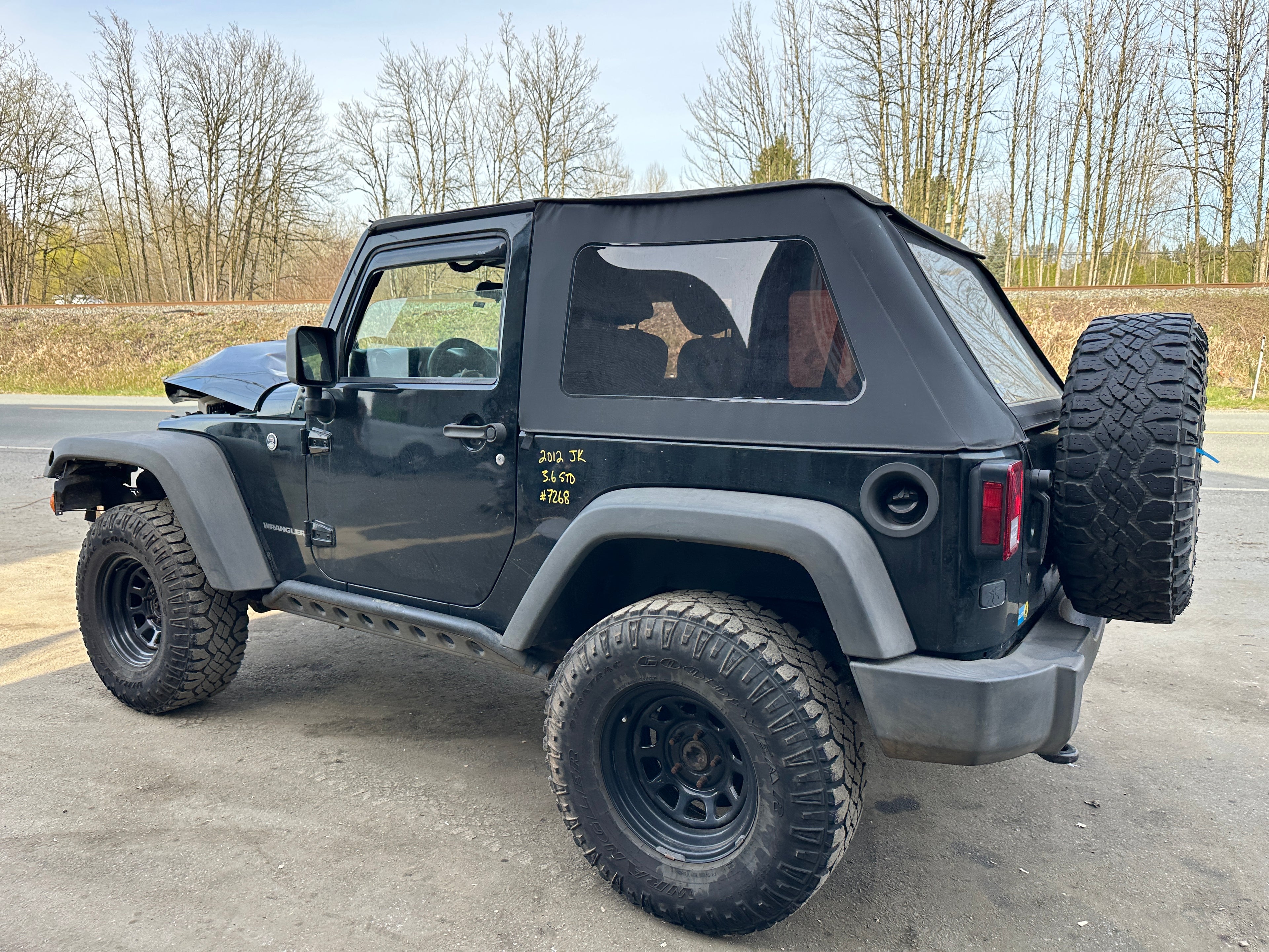 2012 Jeep Wrangler JK 2dr 3.6 – J2522