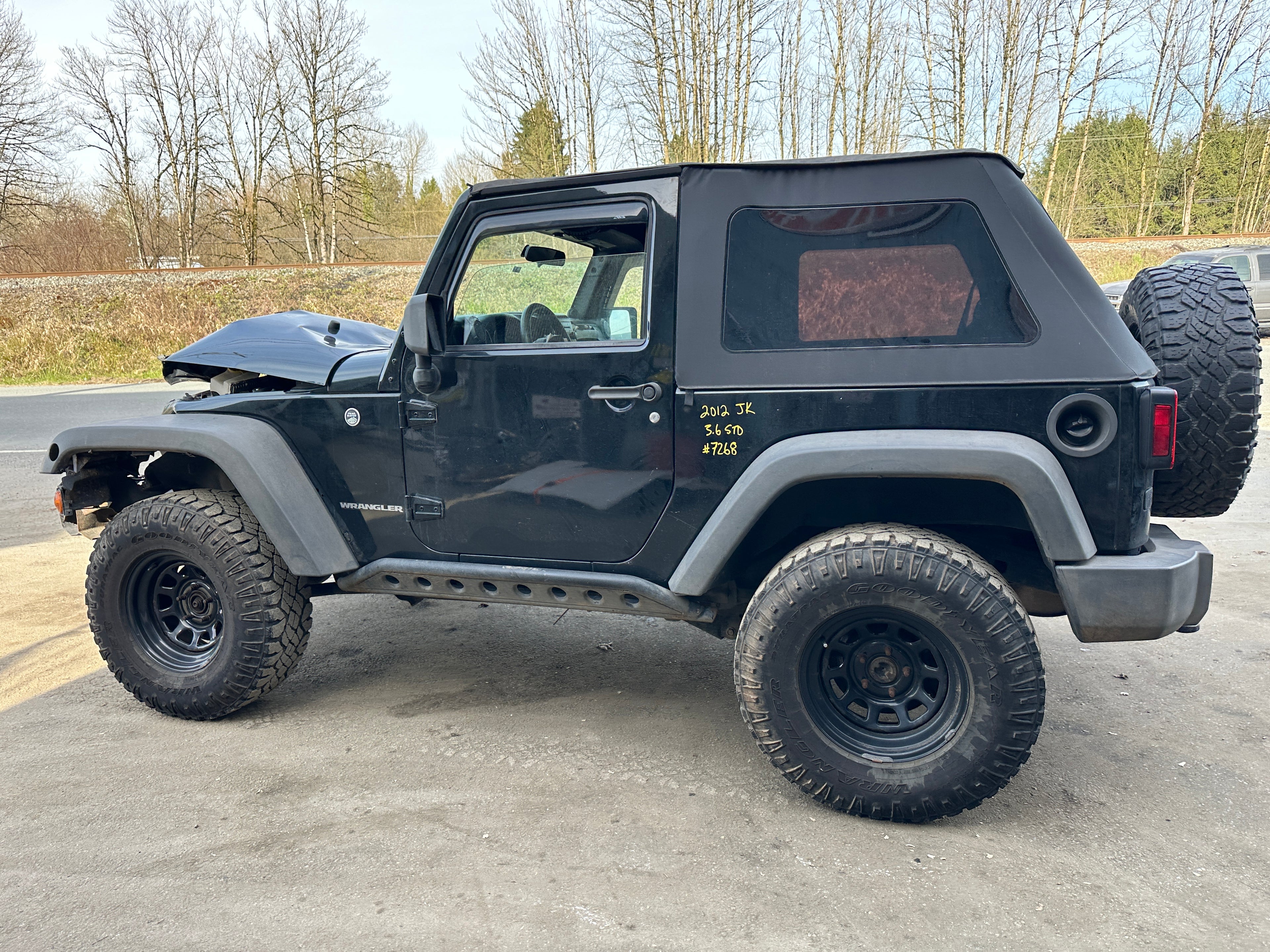 2012 Jeep Wrangler JK 2dr 3.6 – J2522