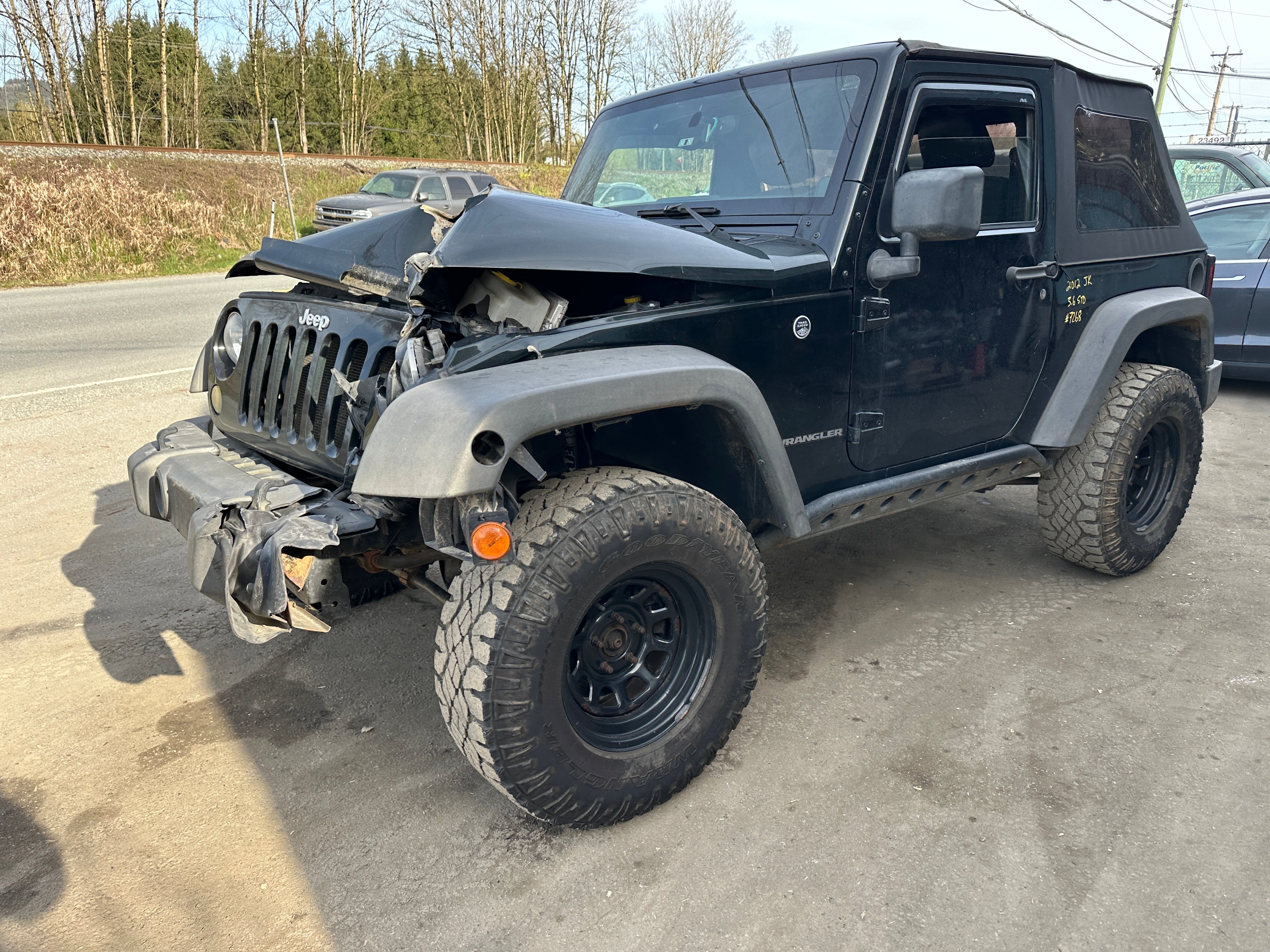 2012 Jeep Wrangler JK 2dr 3.6 – J2522