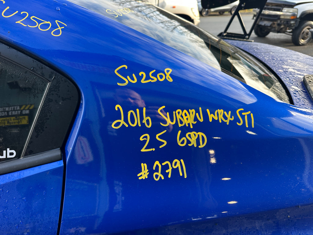 2016 Subaru WRX STI Limited 2.5 – SU2508