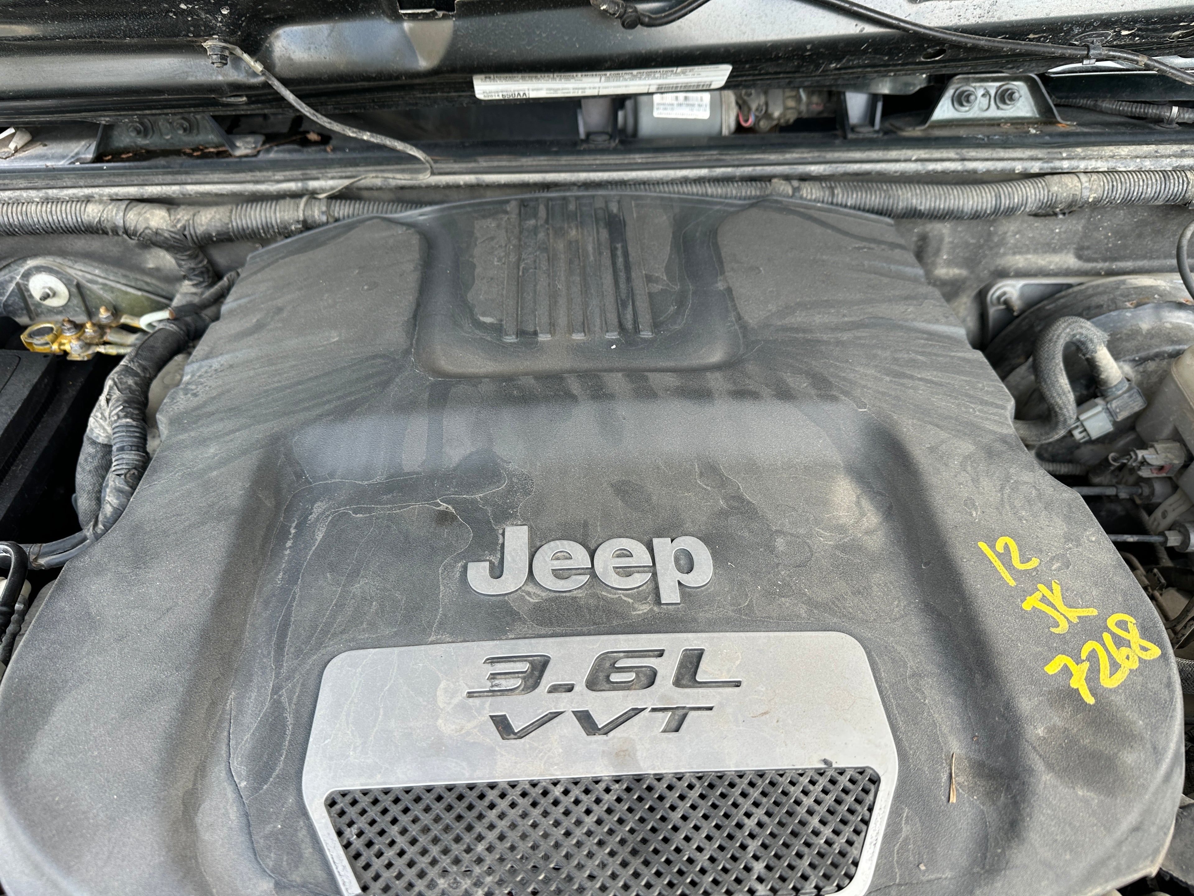 2012 Jeep Wrangler JK 2dr 3.6 – J2522