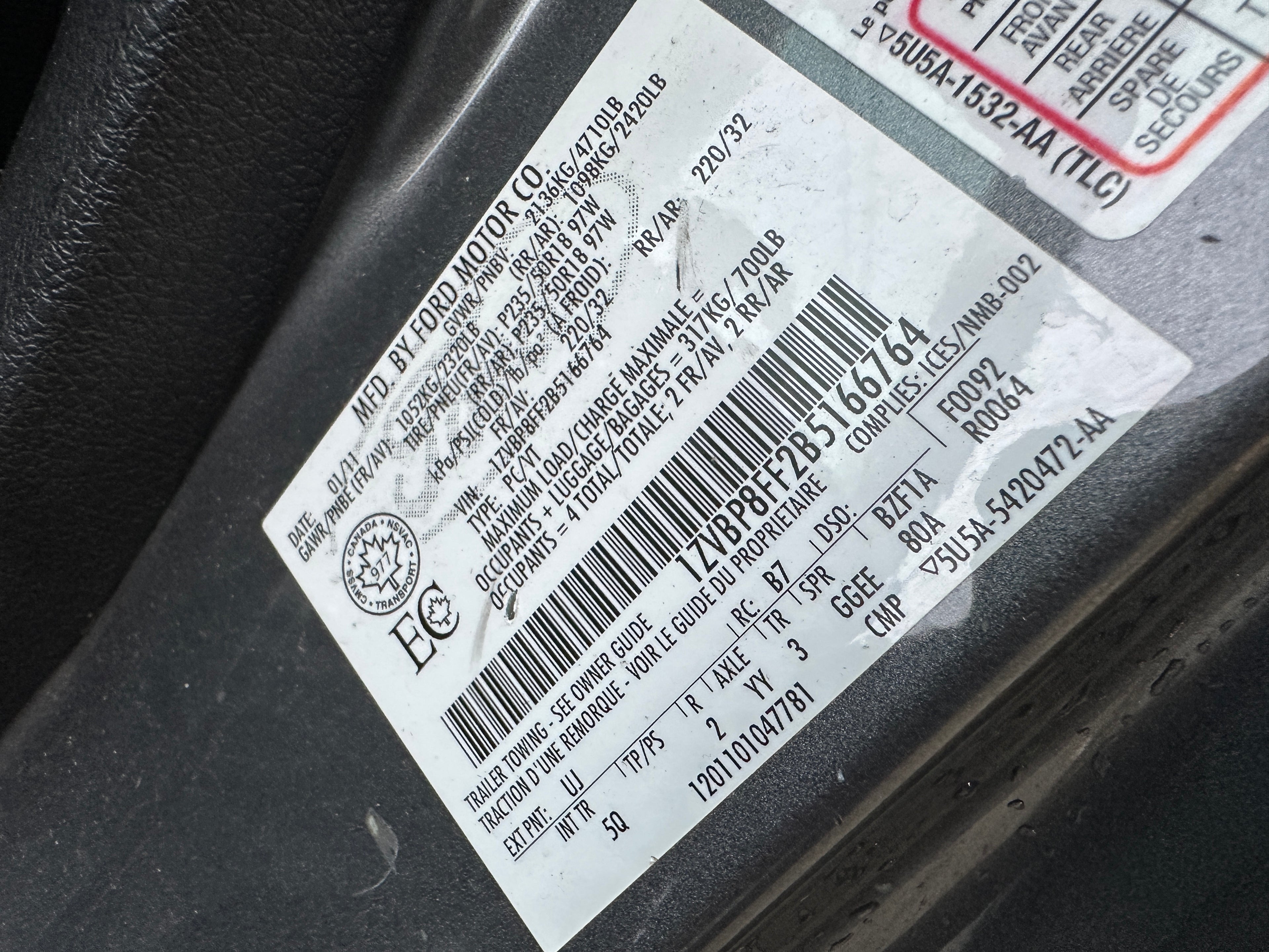 2011 Ford Mustang GT 5.0 – F2515