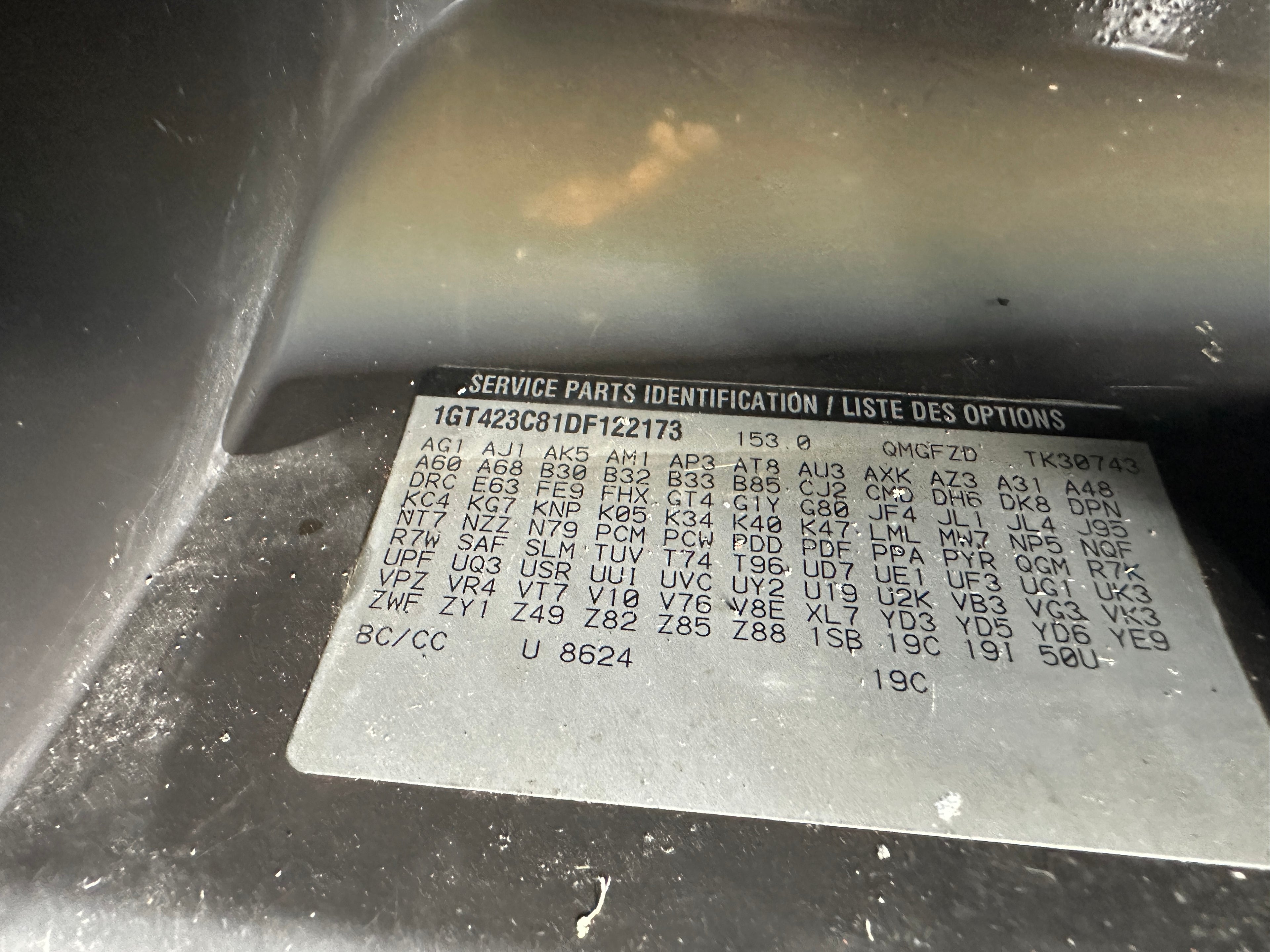 2013 GMC Sierra 3500 6.6L LML – G2515