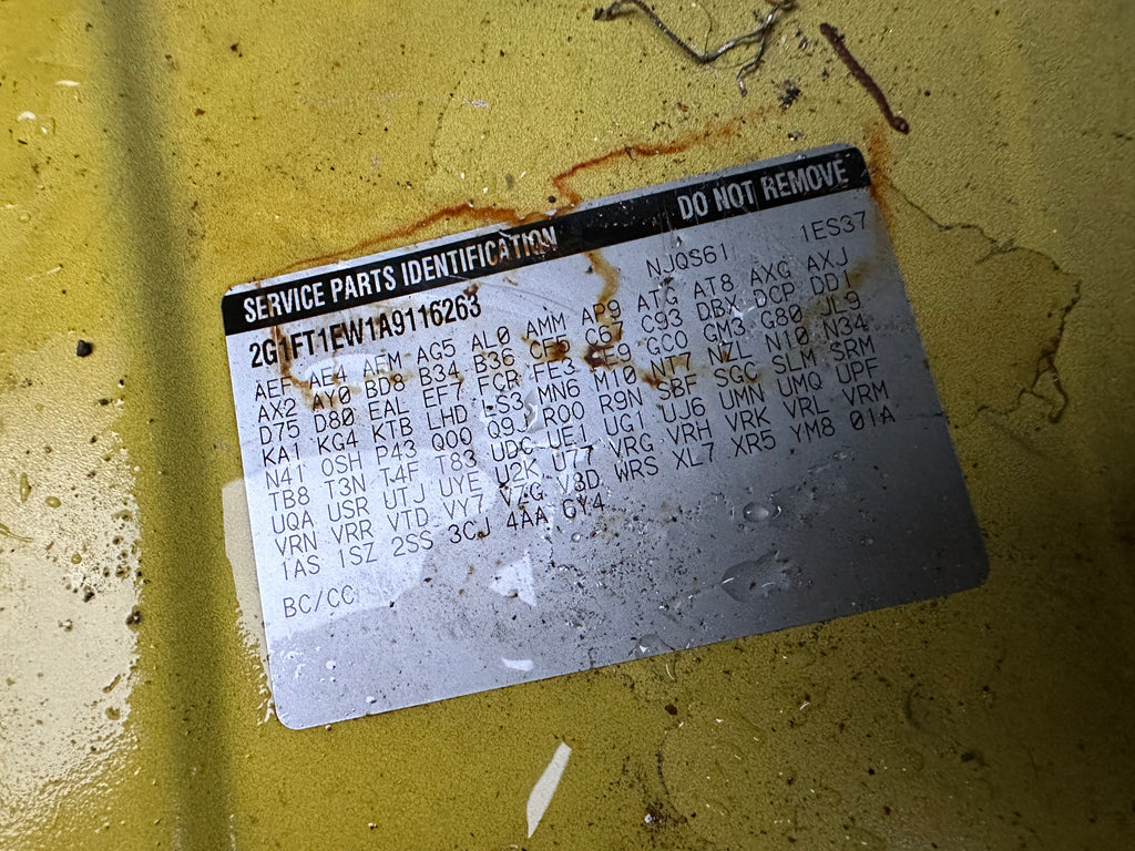 2010 Chevrolet Camaro SS 6.2 – C2544