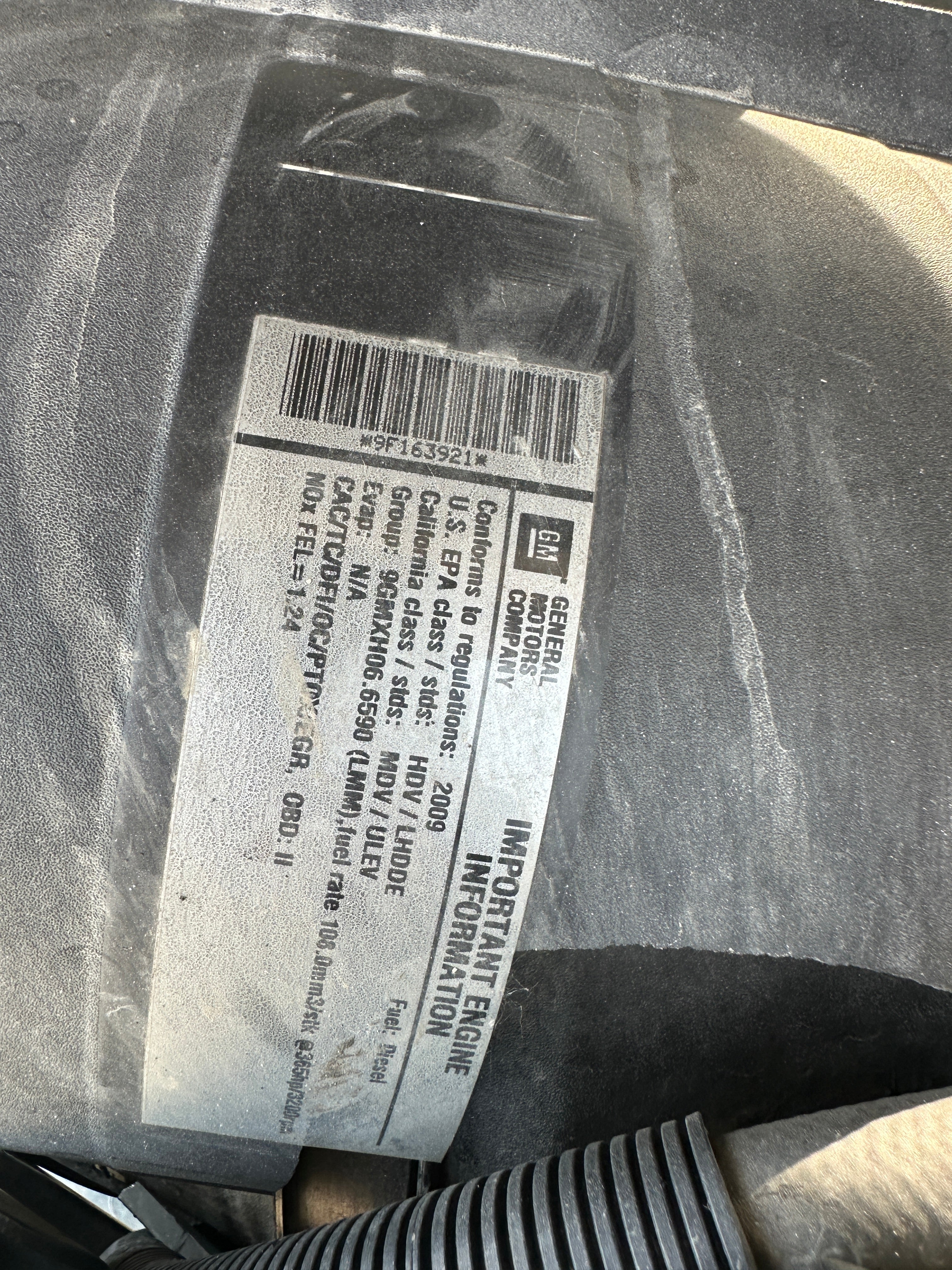 2009 GMC Sierra K2500HD 6.6 LMM Duramax – G2522