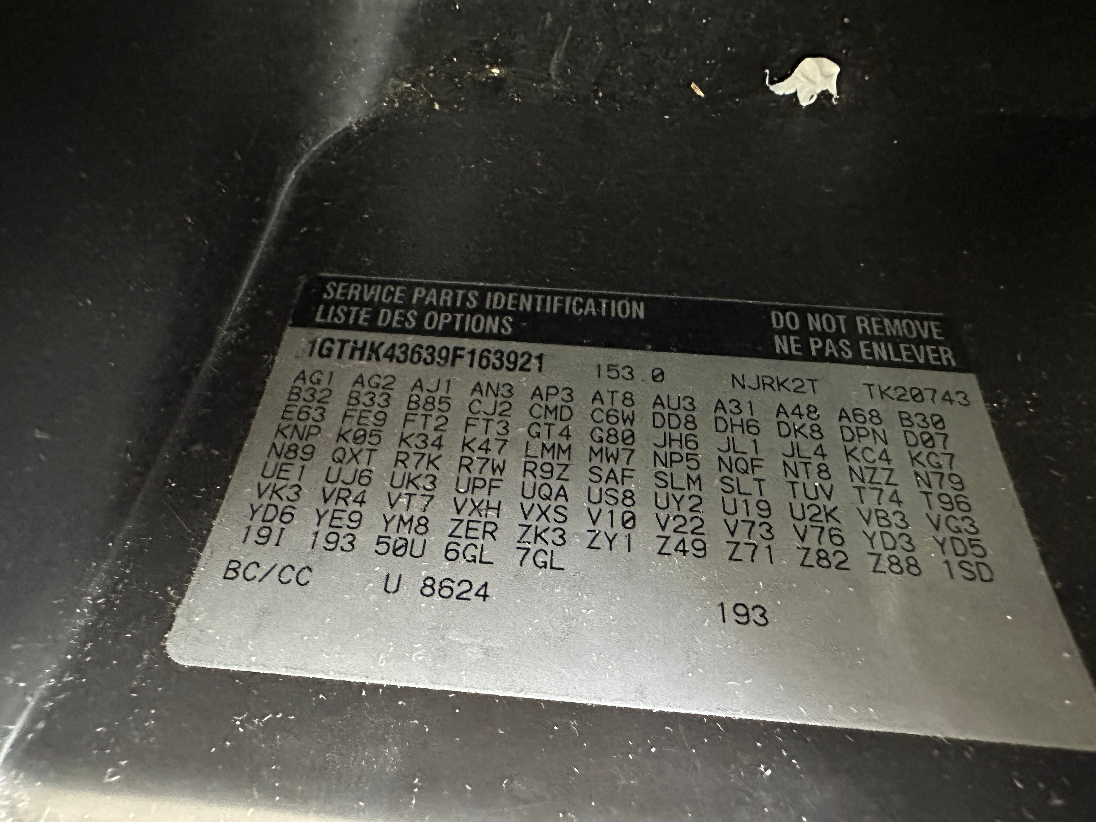 2009 GMC Sierra K2500HD 6.6 LMM Duramax – G2522