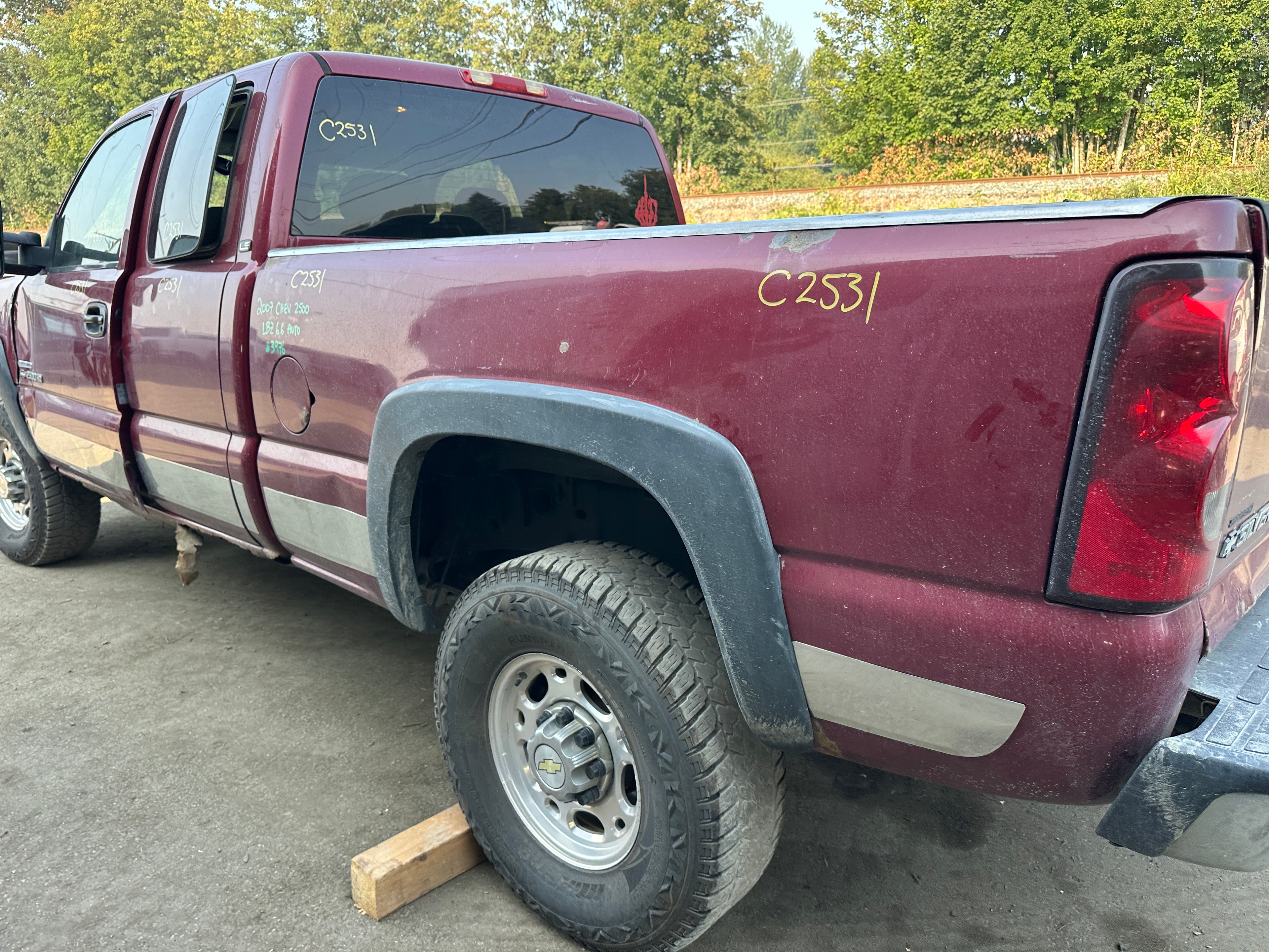 2007 Chevrolet Silverado K2500HD 6.6 LBZ Duramax – C2531