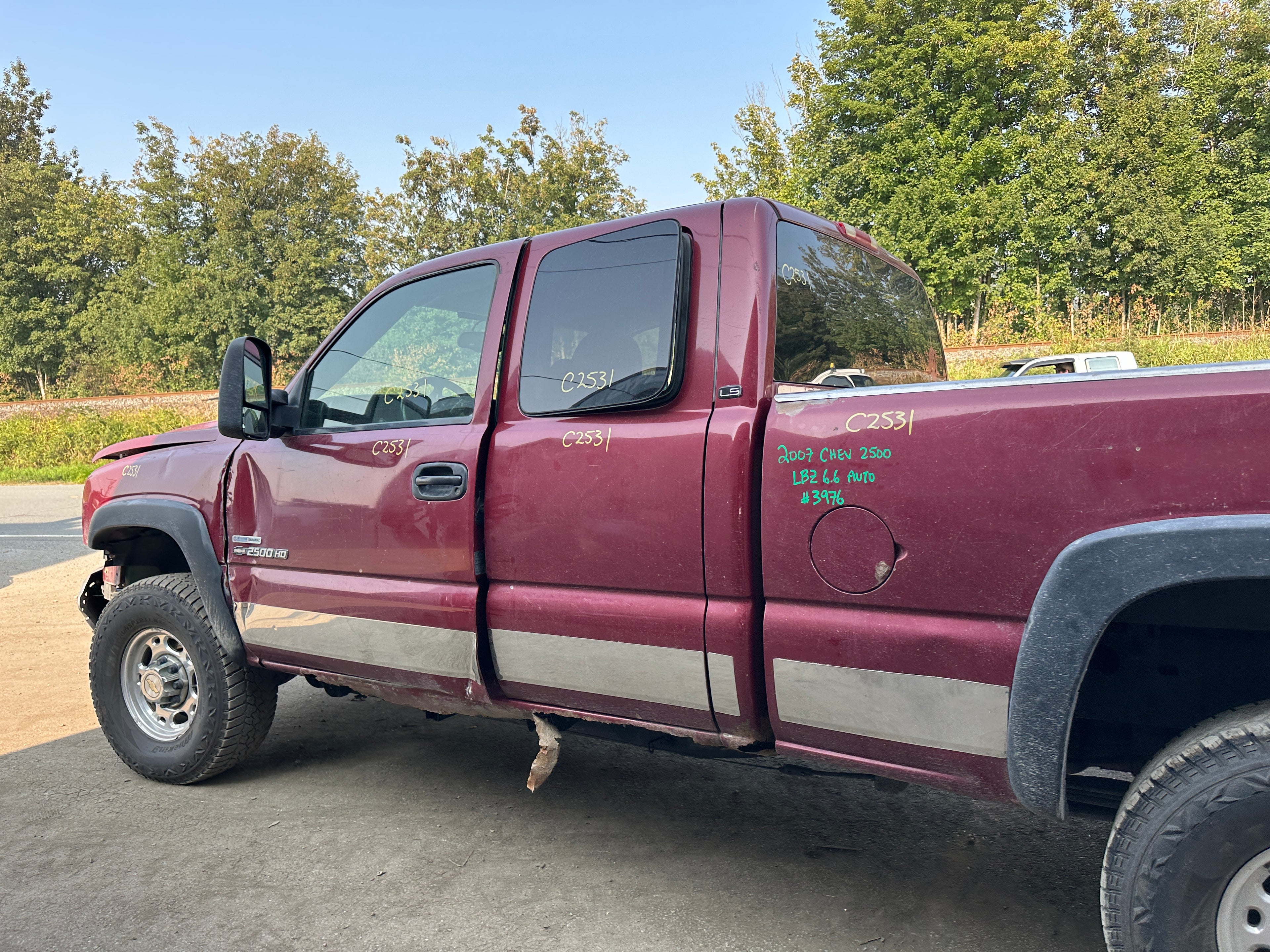 2007 Chevrolet Silverado K2500HD 6.6 LBZ Duramax – C2531