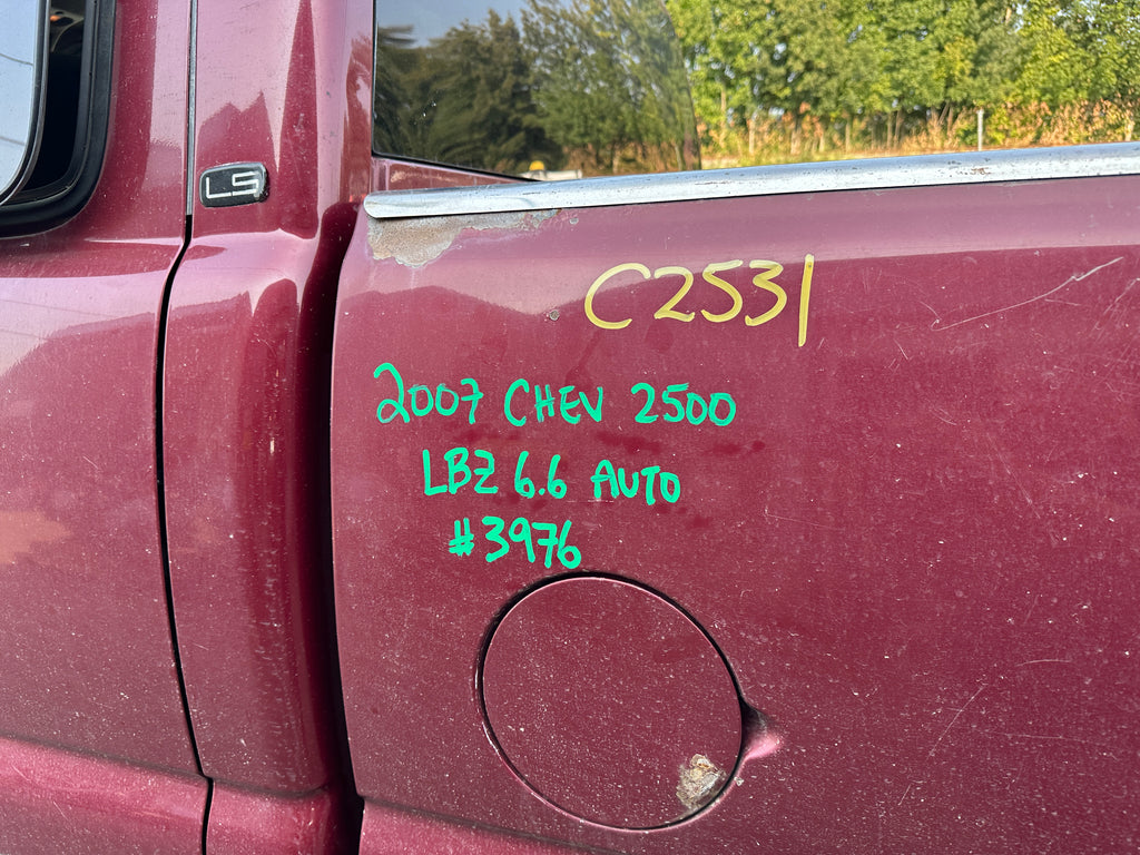 2007 Chevrolet Silverado K2500HD 6.6 LBZ Duramax – C2531