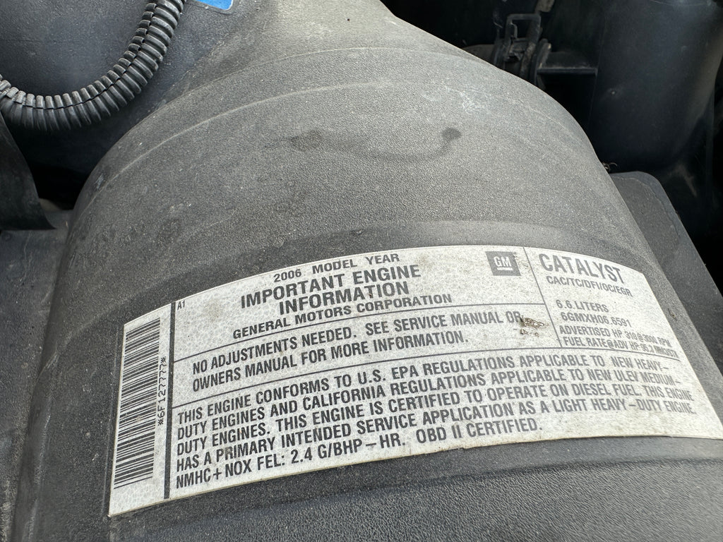 2007 Chevrolet Silverado K2500HD 6.6 LBZ Duramax – C2531