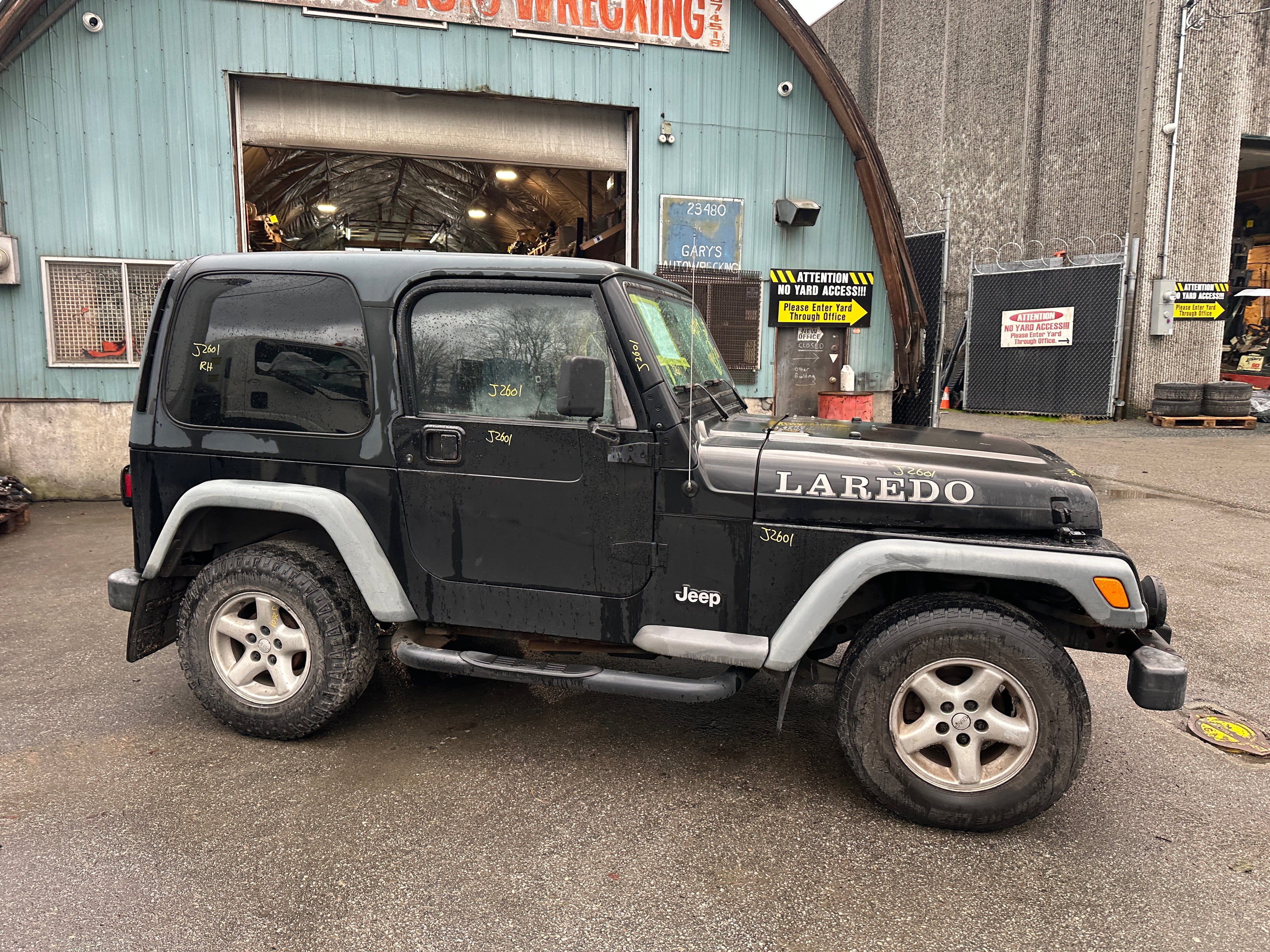 2002 Jeep Wrangler TJ 2.5 – J2601