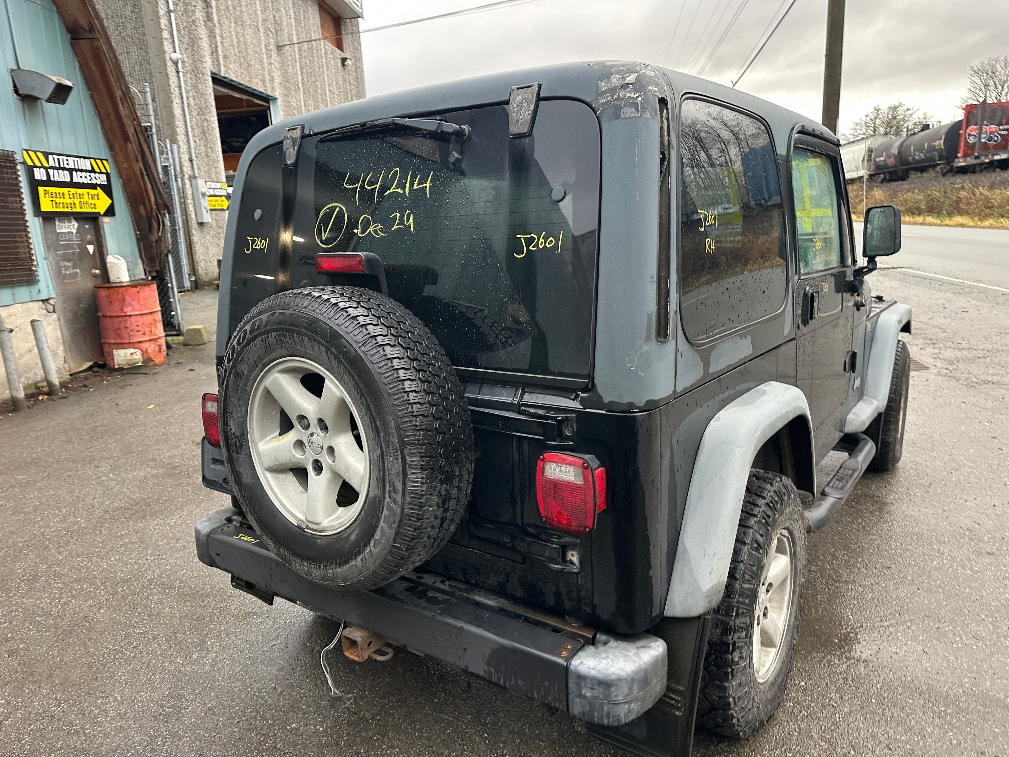 2002 Jeep Wrangler TJ 2.5 – J2601