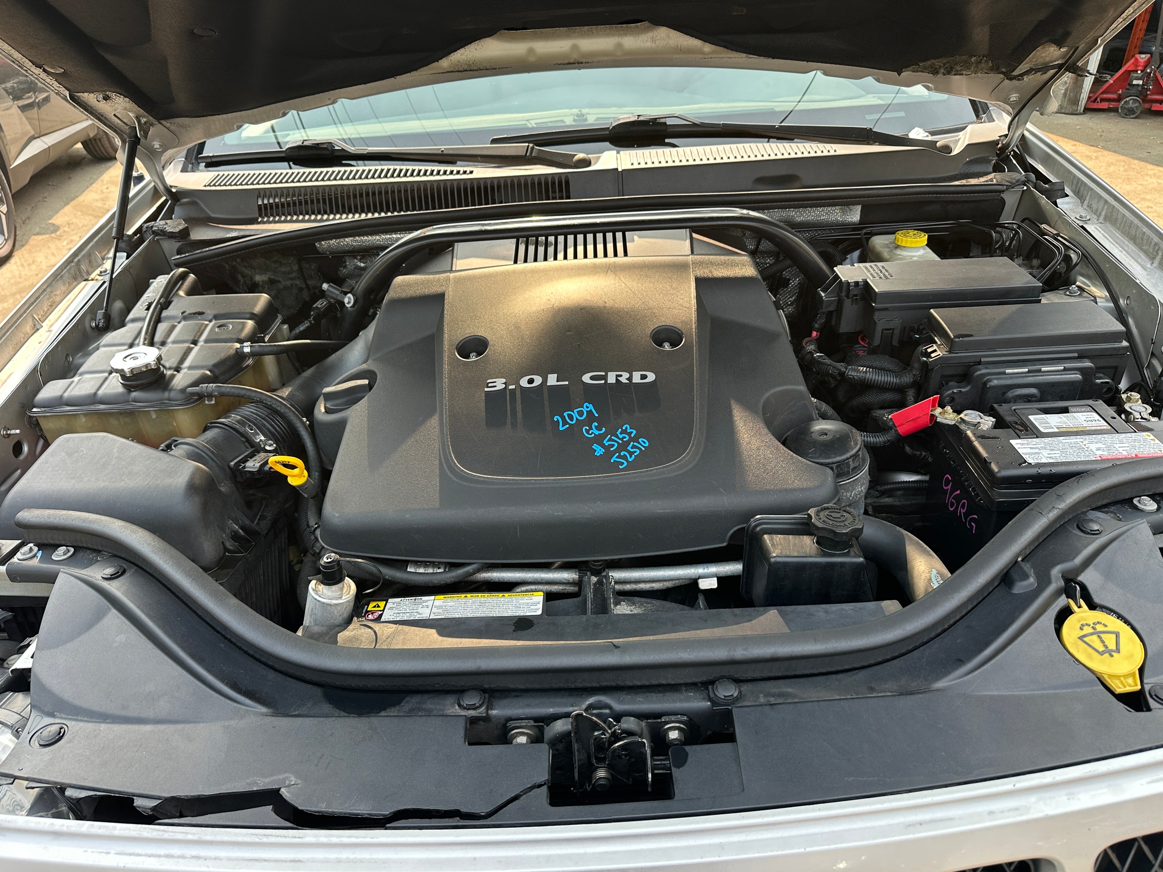 2008 Jeep Grand Cherokee Overland 3.0 CRD Diesel – J2540