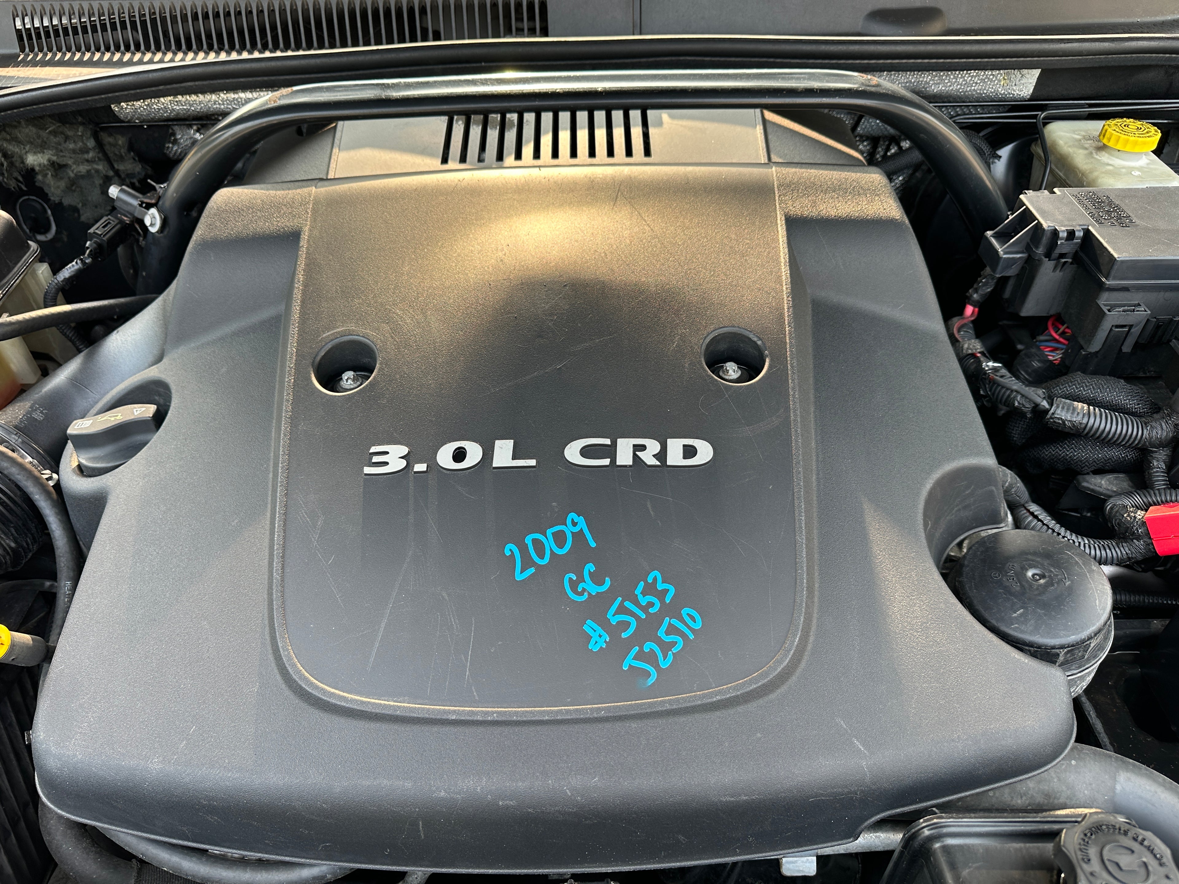 2008 Jeep Grand Cherokee Overland 3.0 CRD Diesel – J2540