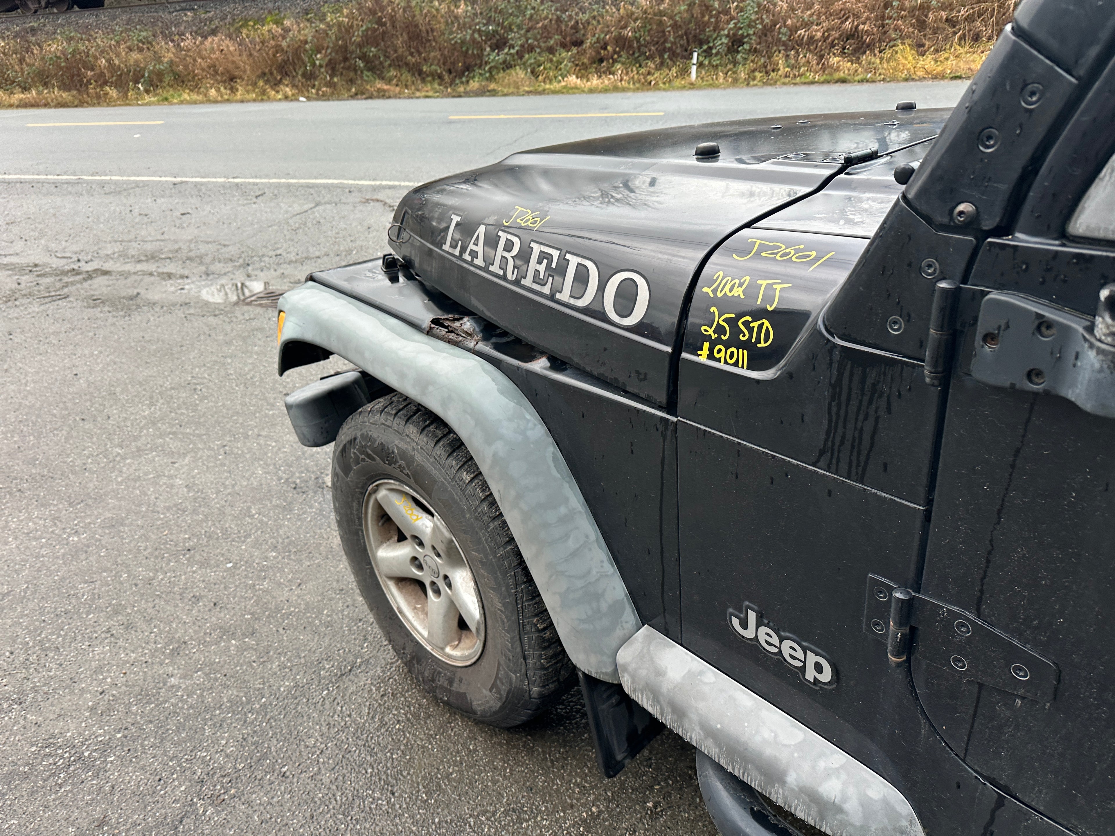 2002 Jeep Wrangler TJ 2.5 – J2601