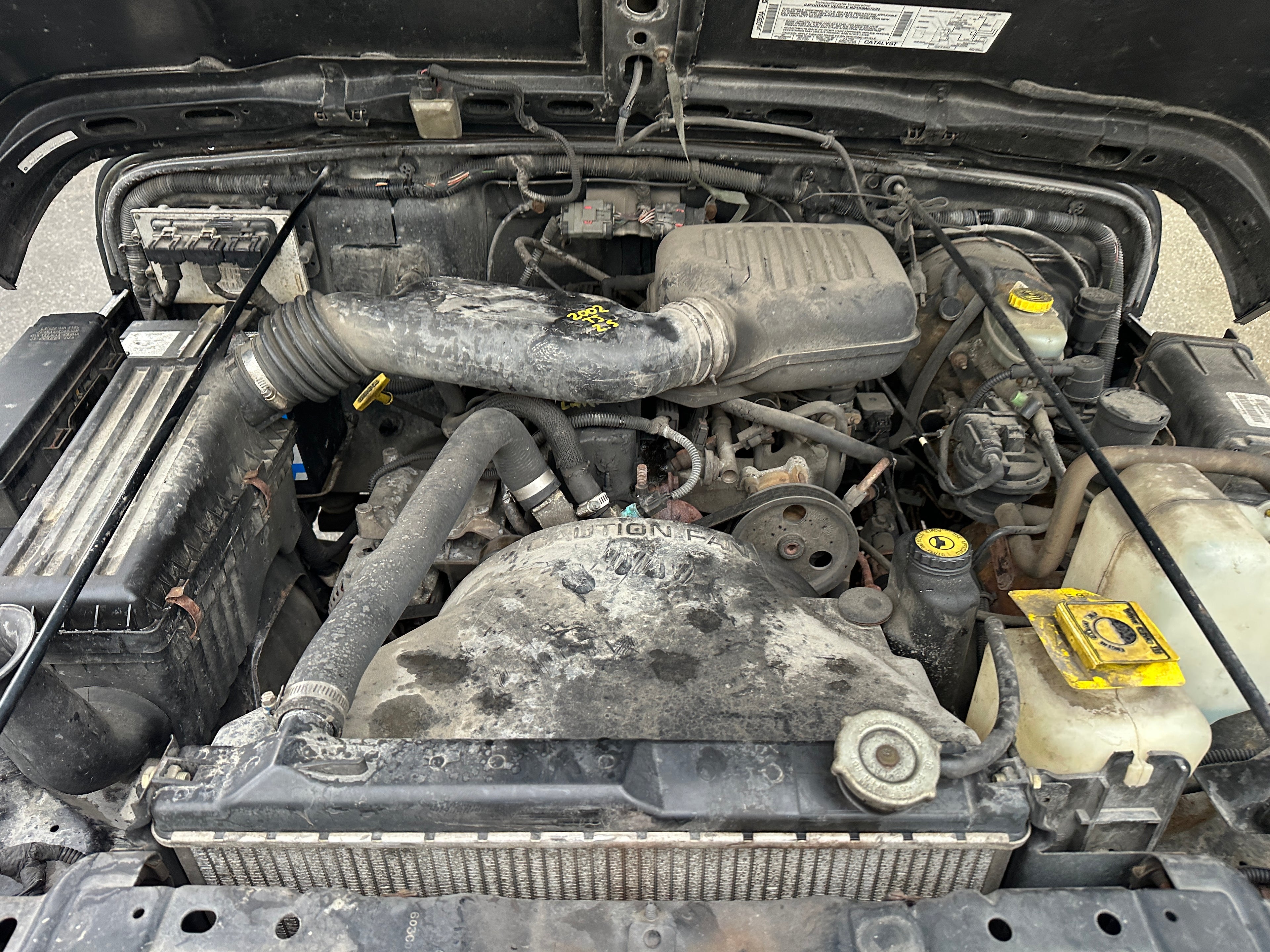 2002 Jeep Wrangler TJ 2.5 – J2601