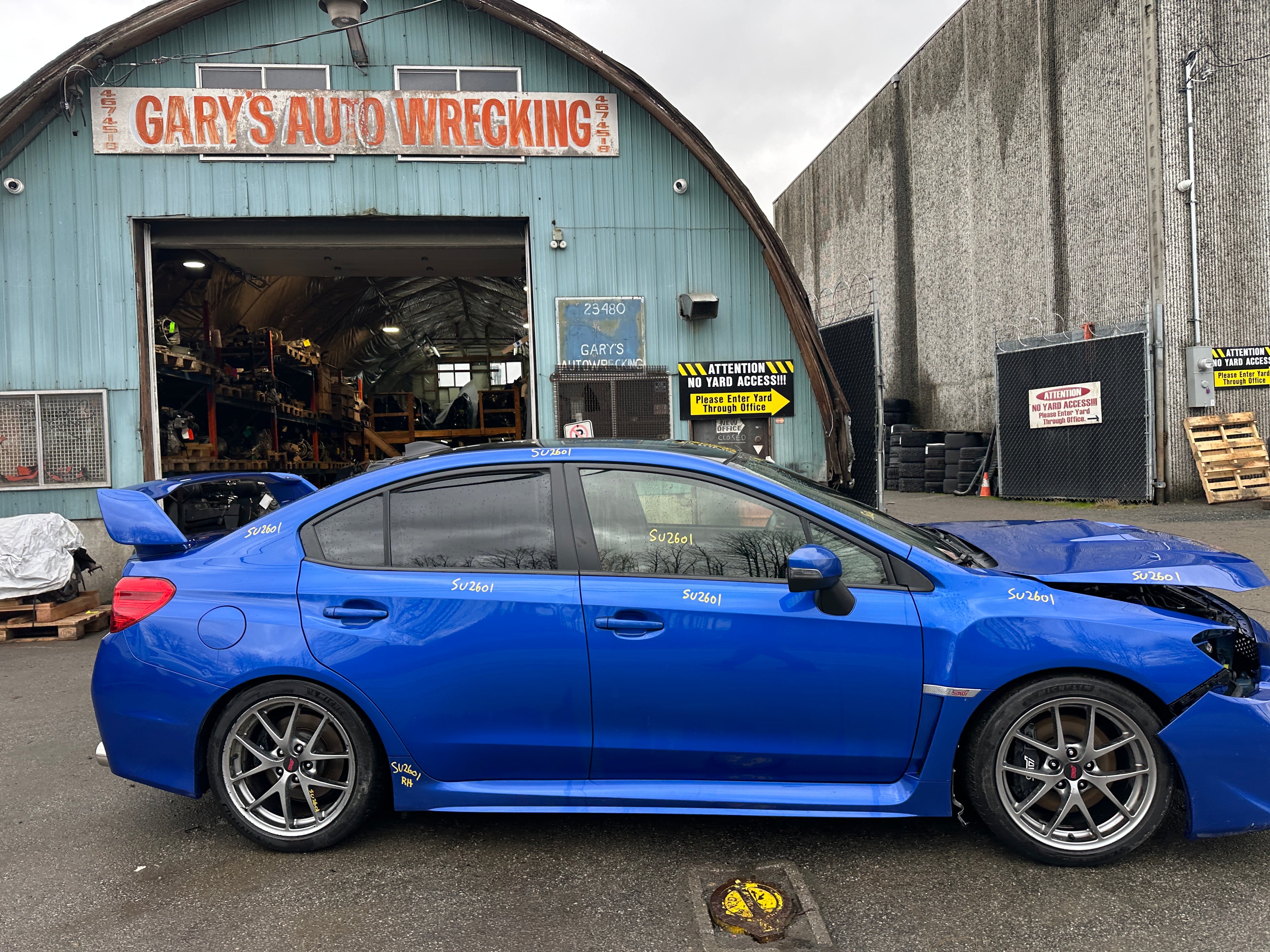 2015 Subaru WRX STI Limited 2.5 – SU2601