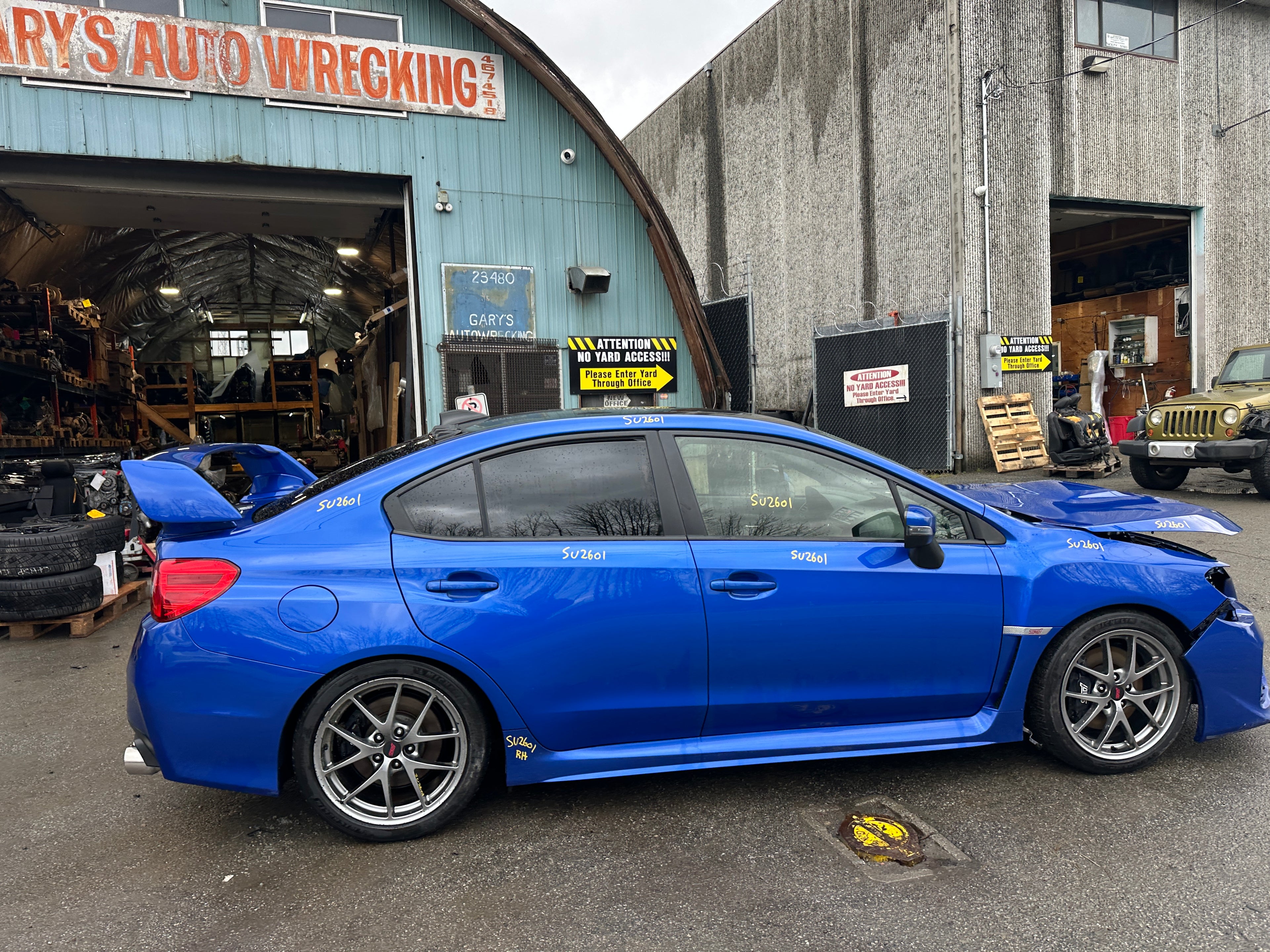 2015 Subaru WRX STI Limited 2.5 – SU2601