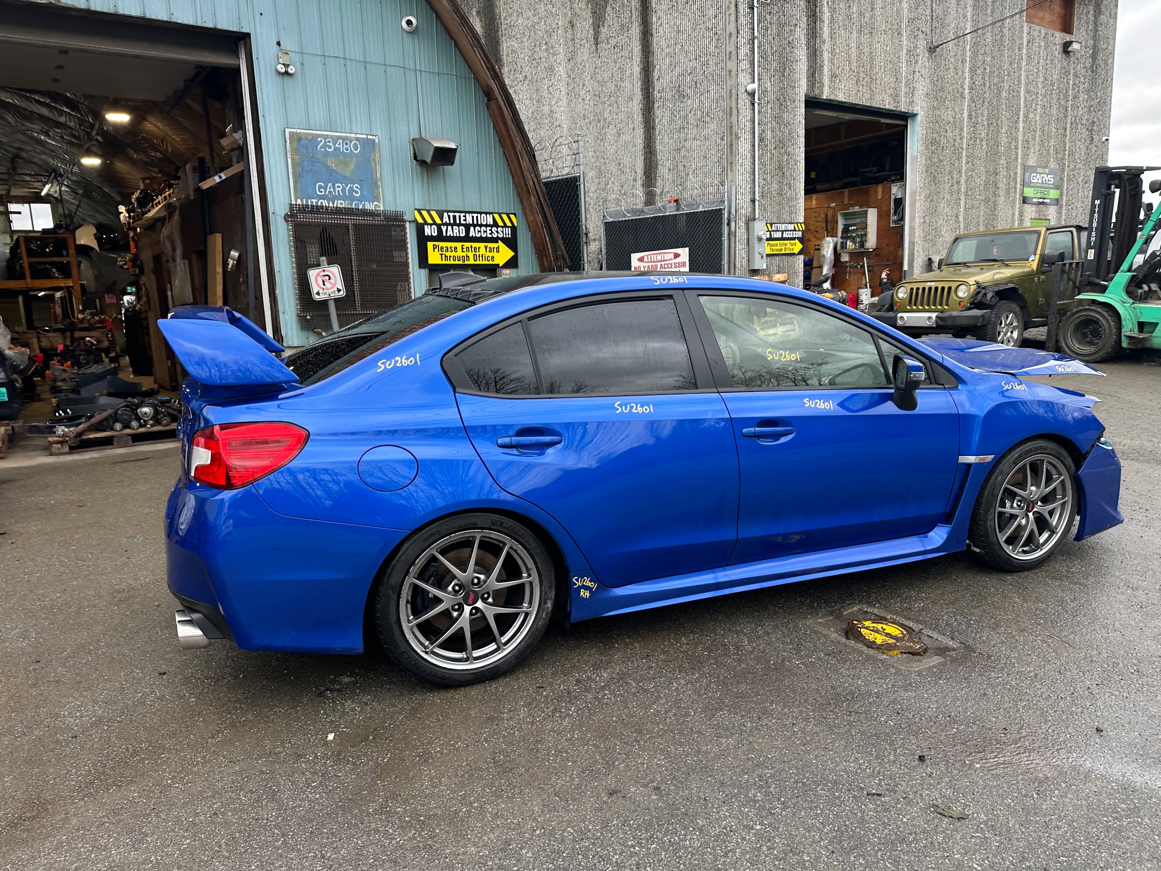 2015 Subaru WRX STI Limited 2.5 – SU2601