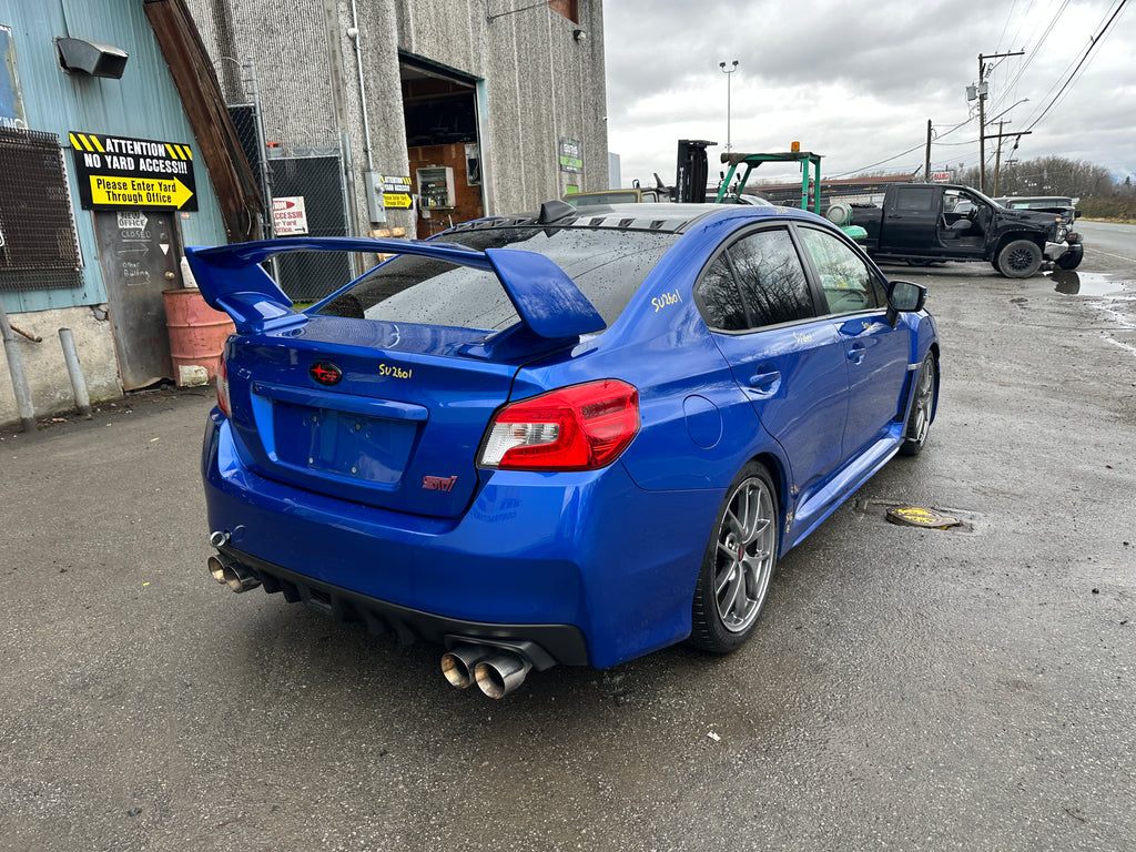 2015 Subaru WRX STI Limited 2.5 – SU2601