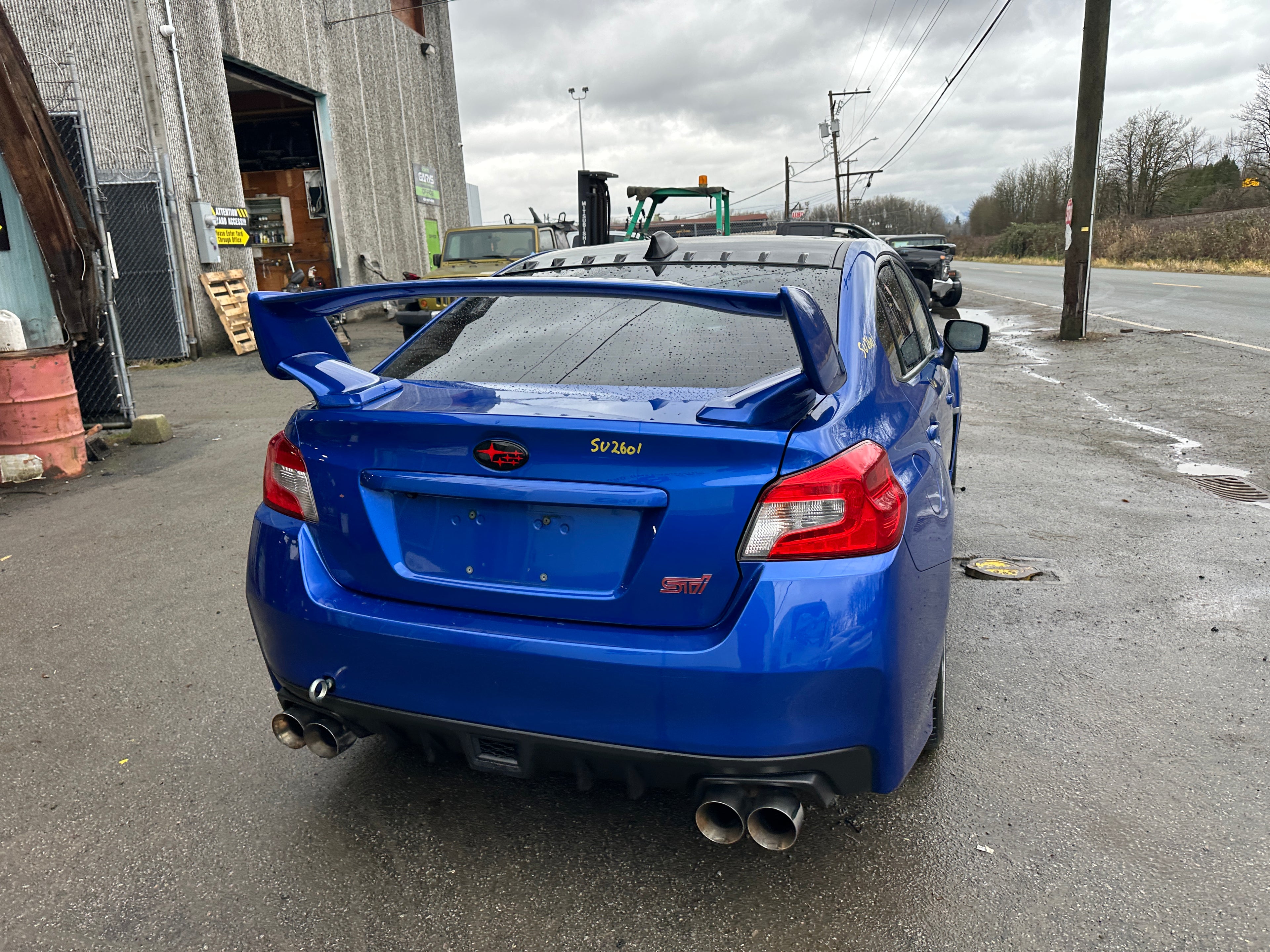 2015 Subaru WRX STI Limited 2.5 – SU2601