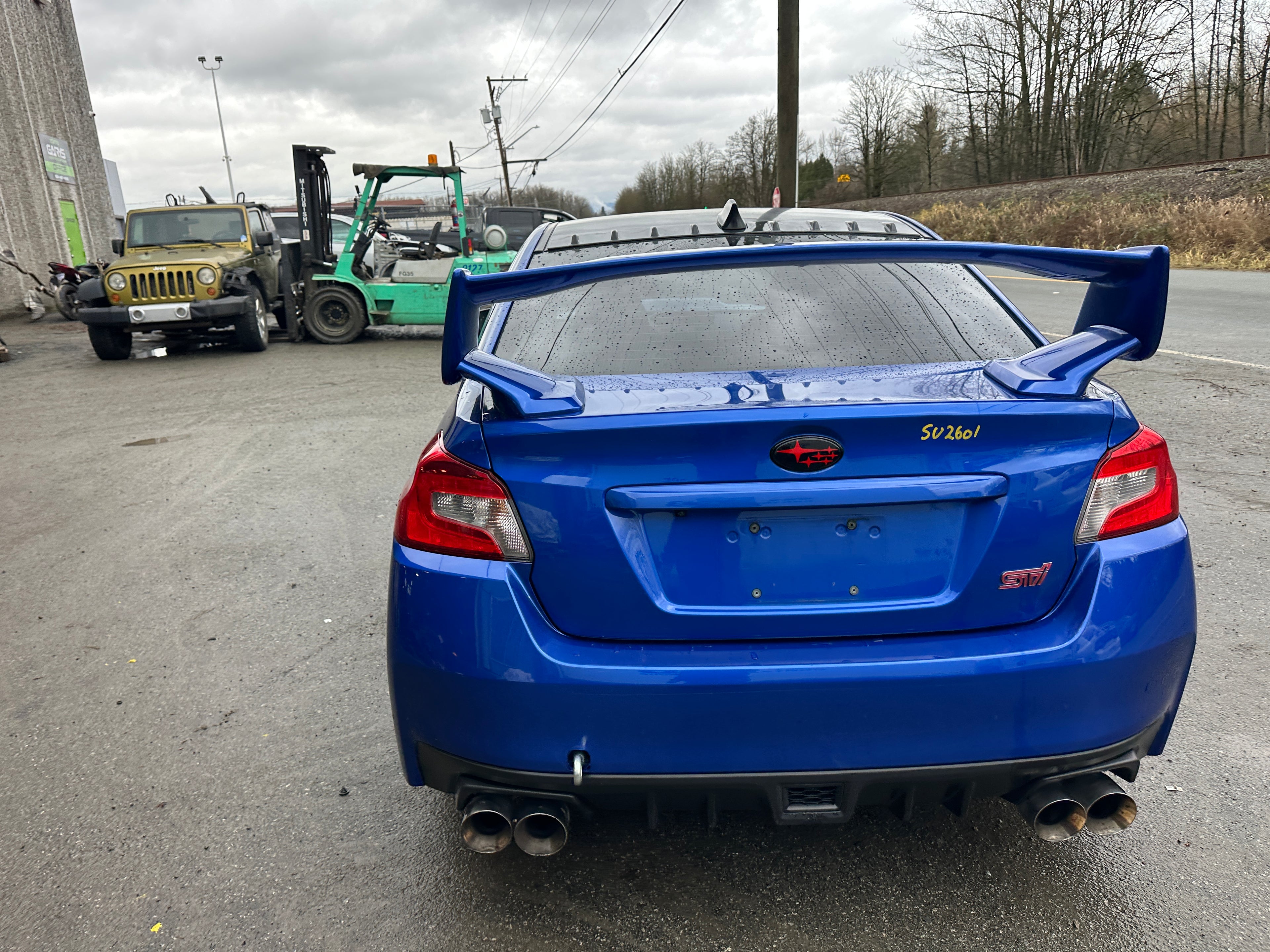 2015 Subaru WRX STI Limited 2.5 – SU2601