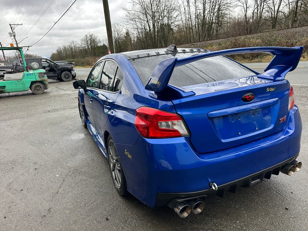 2015 Subaru WRX STI Limited 2.5 – SU2601
