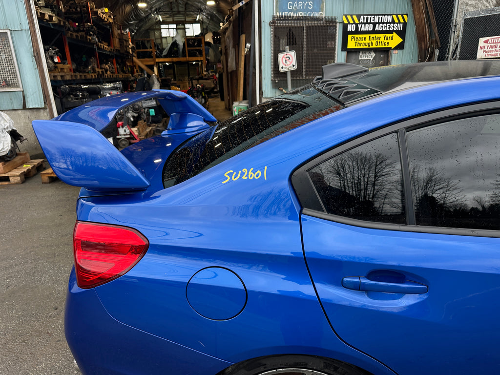 2015 Subaru WRX STI Limited 2.5 – SU2601