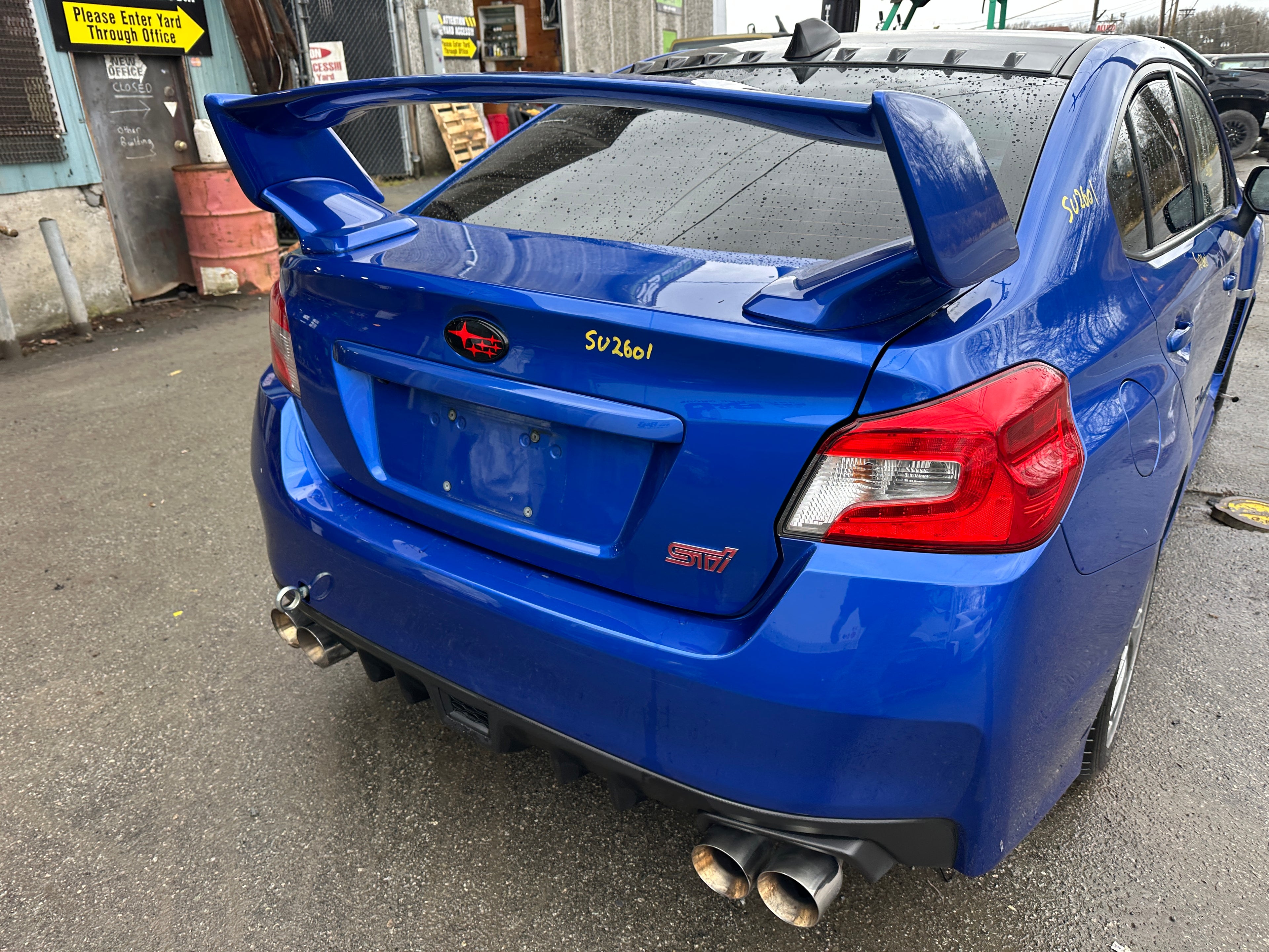 2015 Subaru WRX STI Limited 2.5 – SU2601