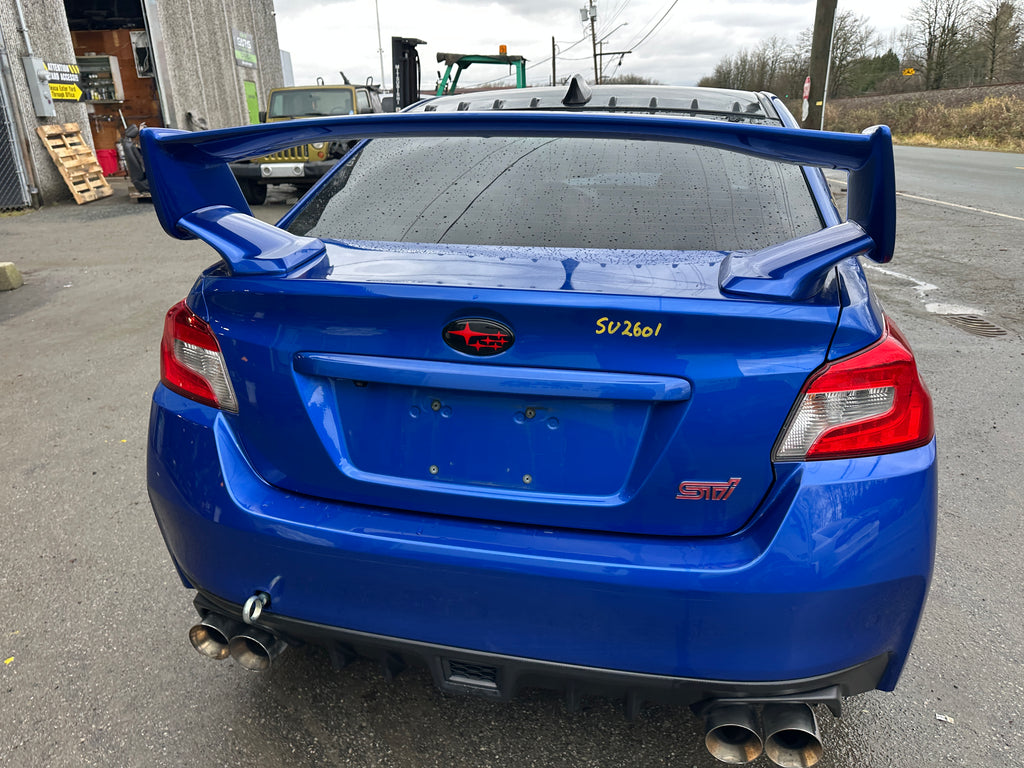2015 Subaru WRX STI Limited 2.5 – SU2601