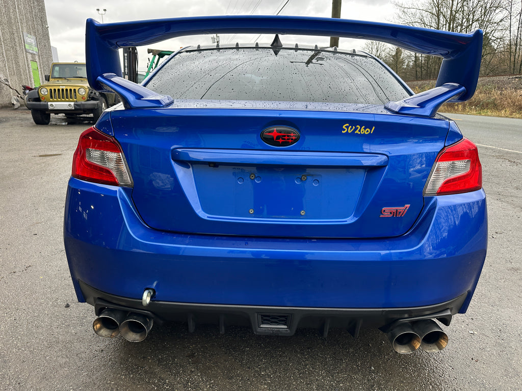 2015 Subaru WRX STI Limited 2.5 – SU2601
