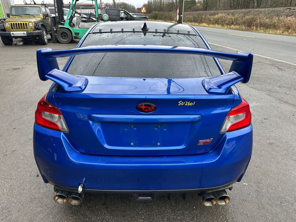 2015 Subaru WRX STI Limited 2.5 – SU2601
