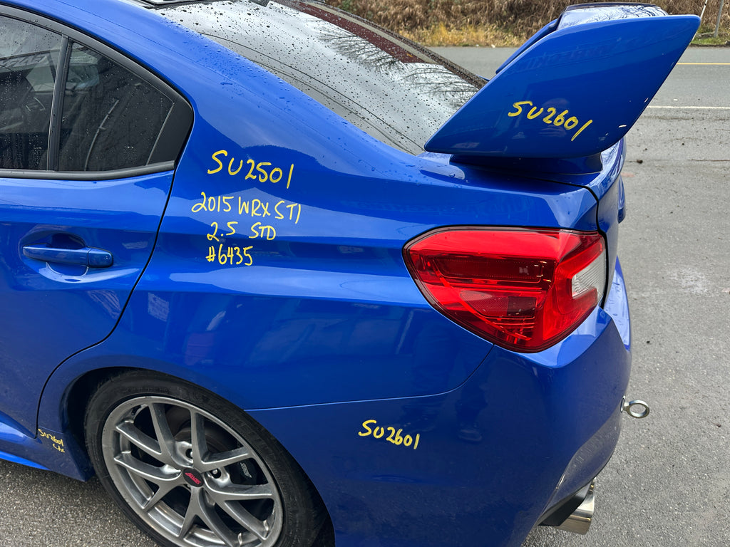 2015 Subaru WRX STI Limited 2.5 – SU2601