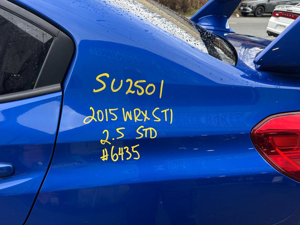 2015 Subaru WRX STI Limited 2.5 – SU2601
