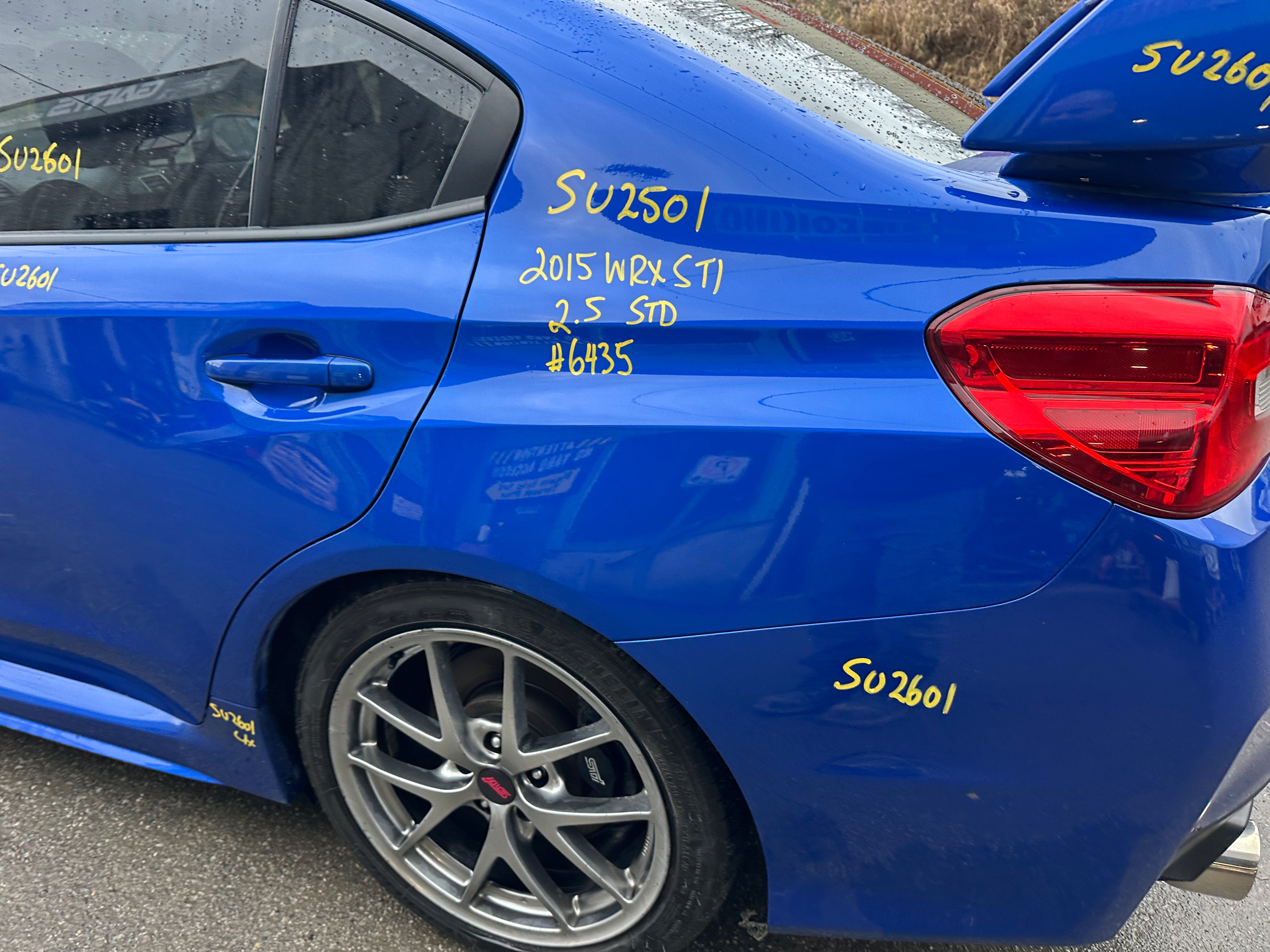 2015 Subaru WRX STI Limited 2.5 – SU2601