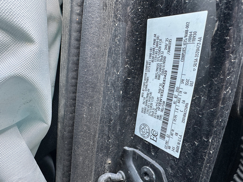 2018 Ford F-150 4x4 5.0 – F2511